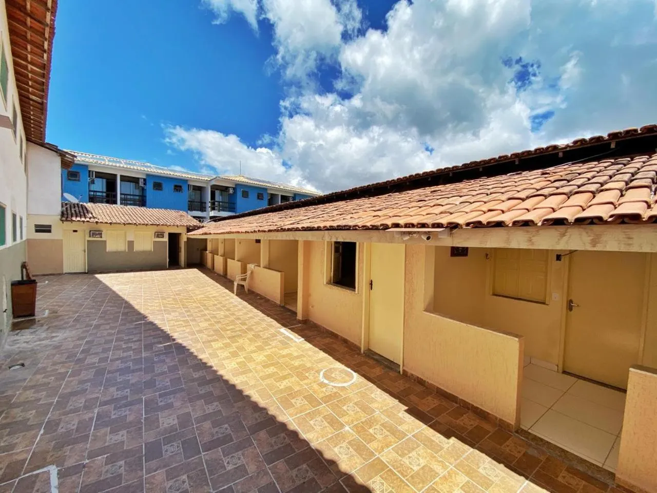 Property building in Garça Branca Praia Hotel