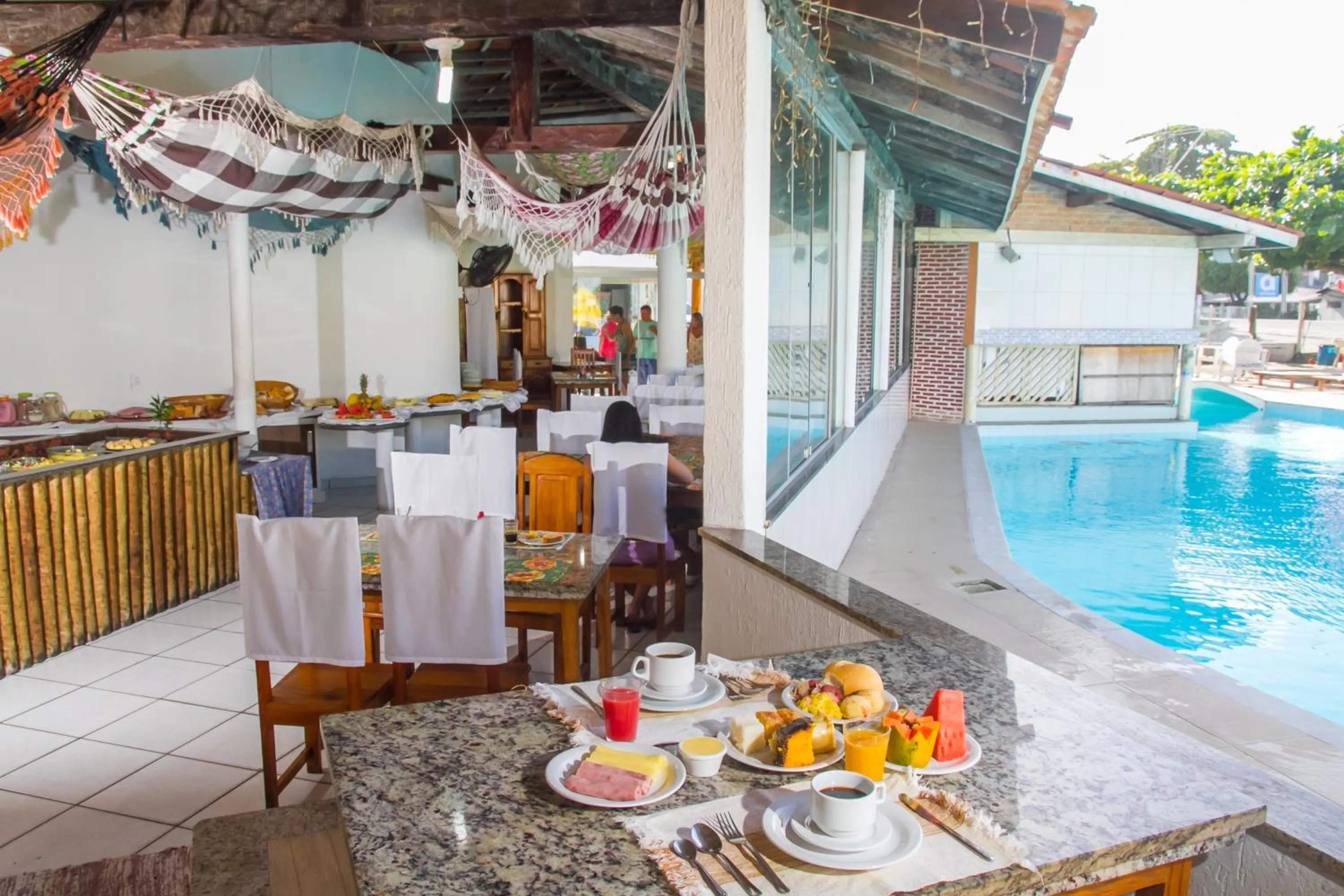 Restaurant/places to eat in Garça Branca Praia Hotel