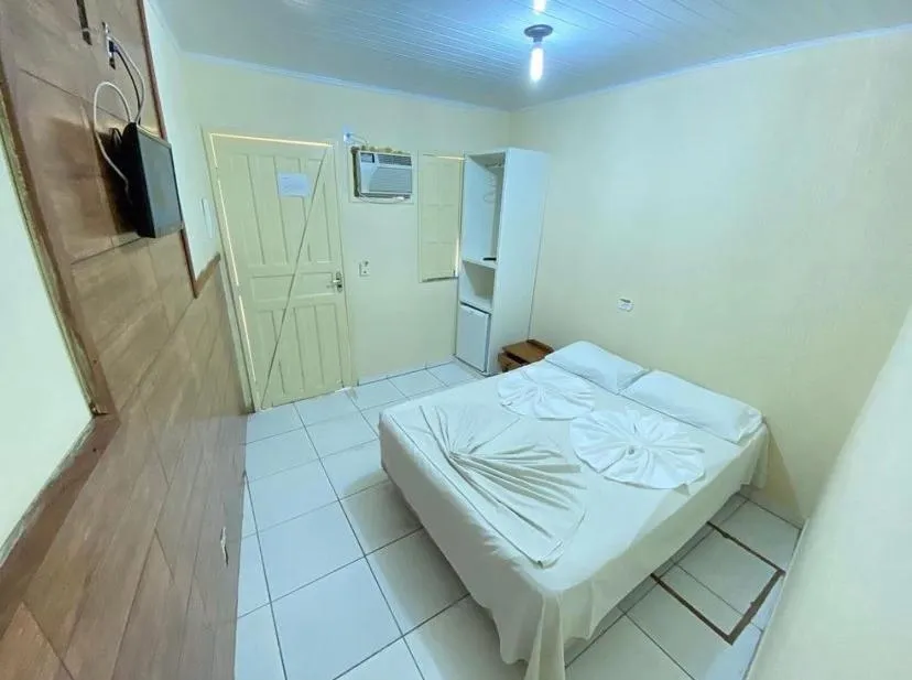 Bed in Garça Branca Praia Hotel