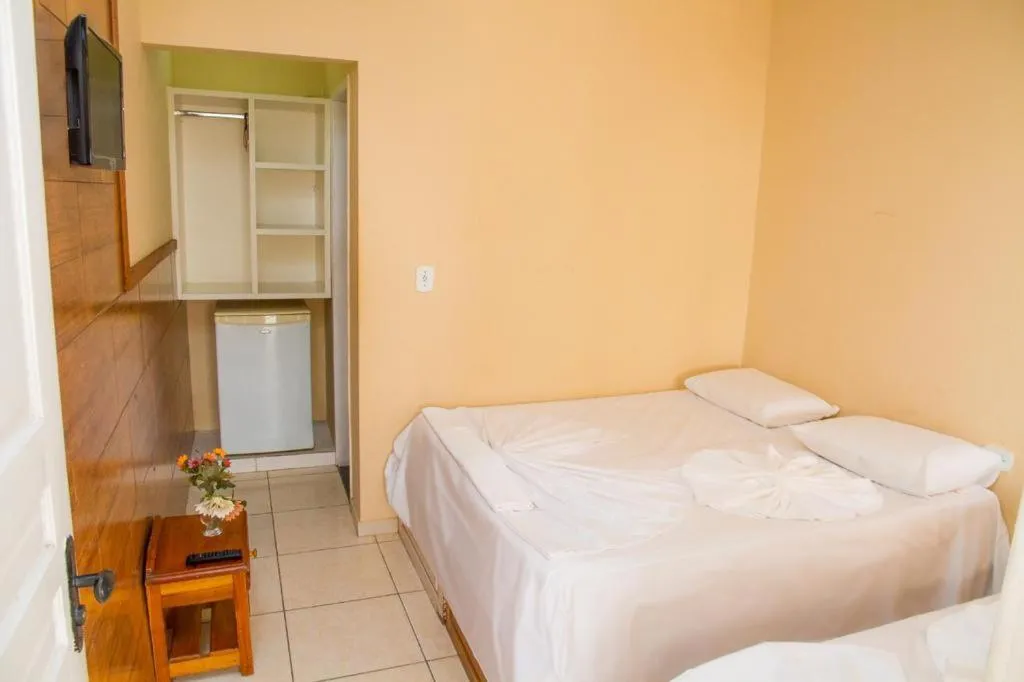 Bed in Garça Branca Praia Hotel