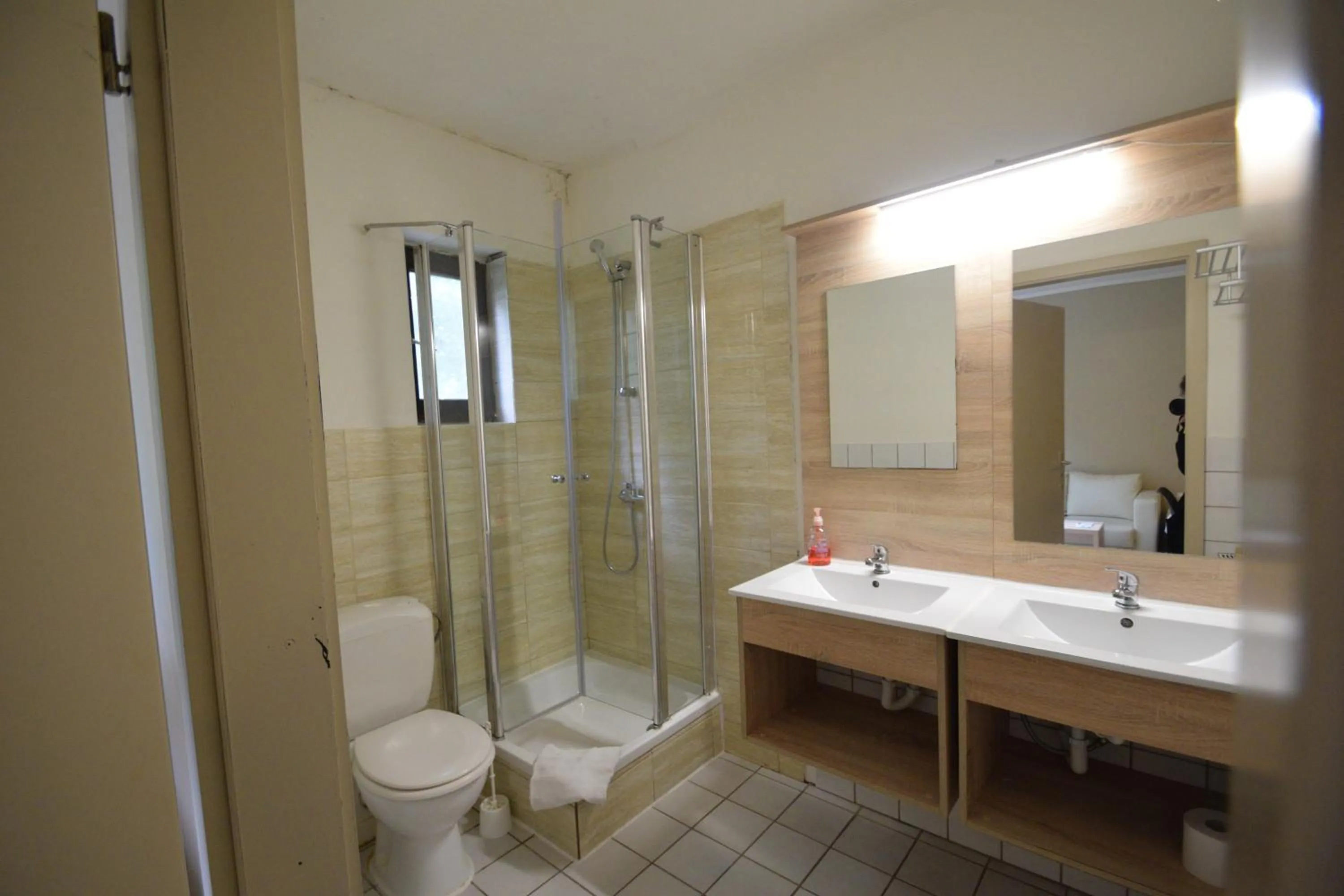 Shower in Budget Flats Brussels