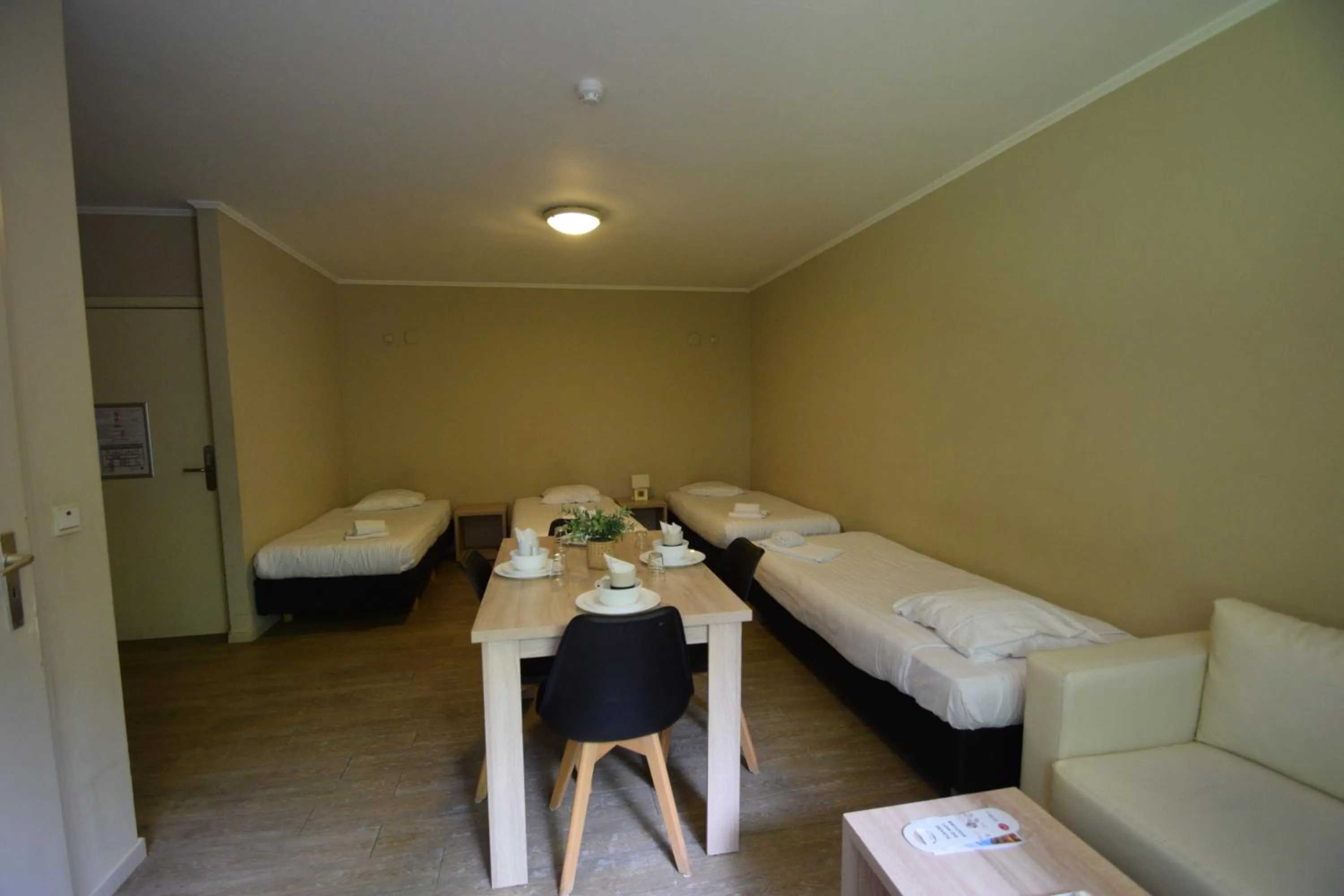 Bed in Budget Flats Brussels