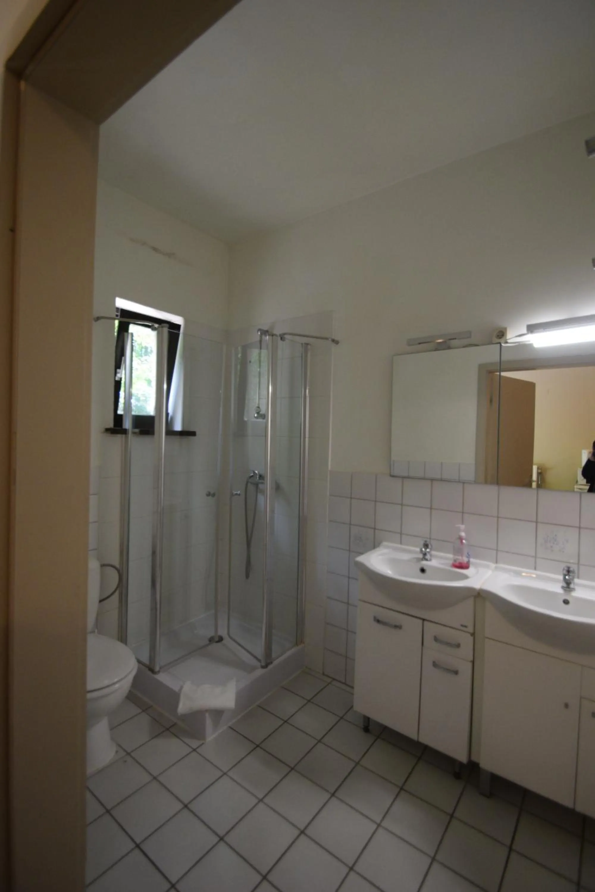 Shower in Budget Flats Brussels