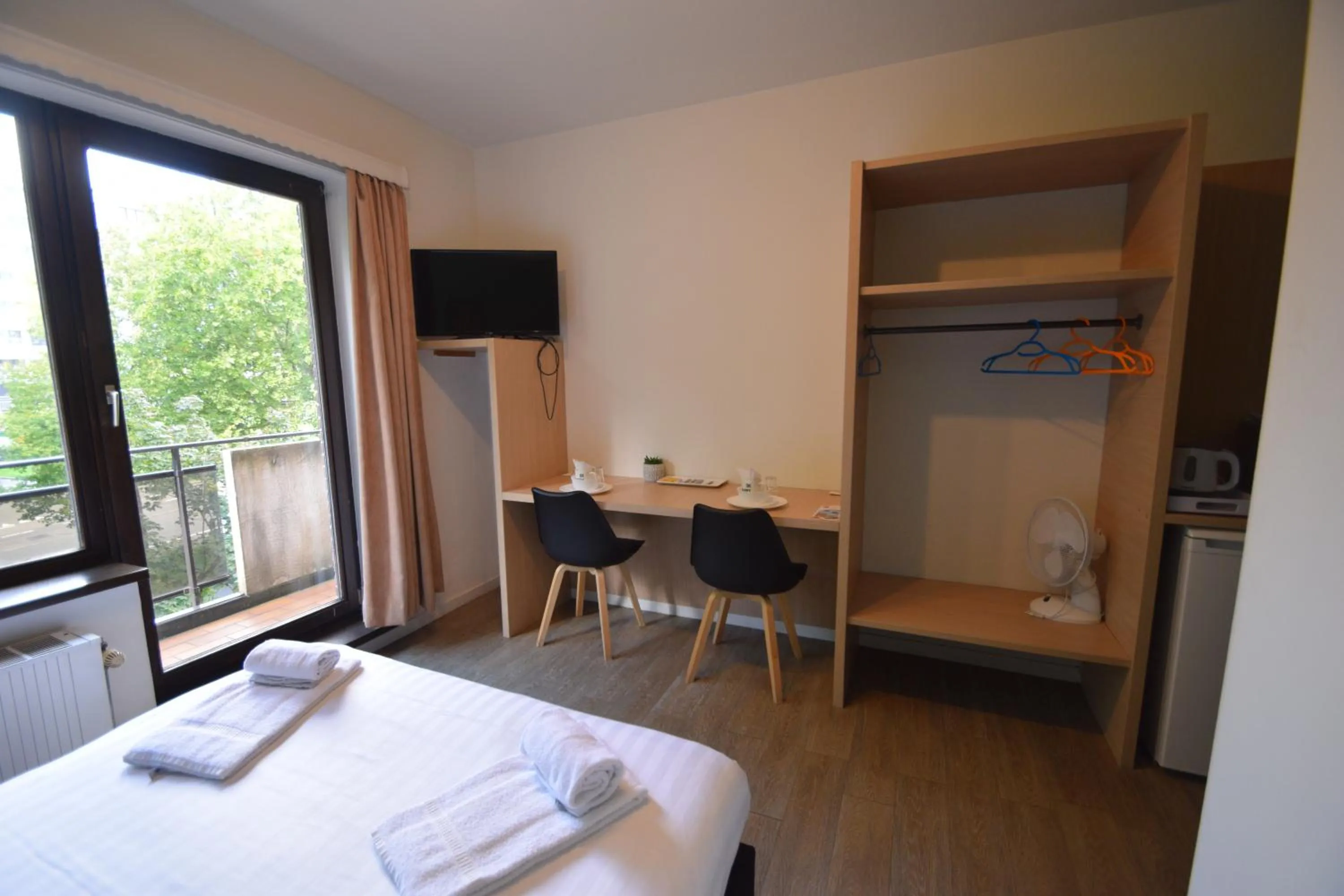 Bed in Budget Flats Brussels