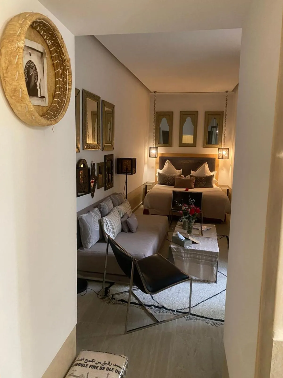 Decorative detail in Riad Dar 73