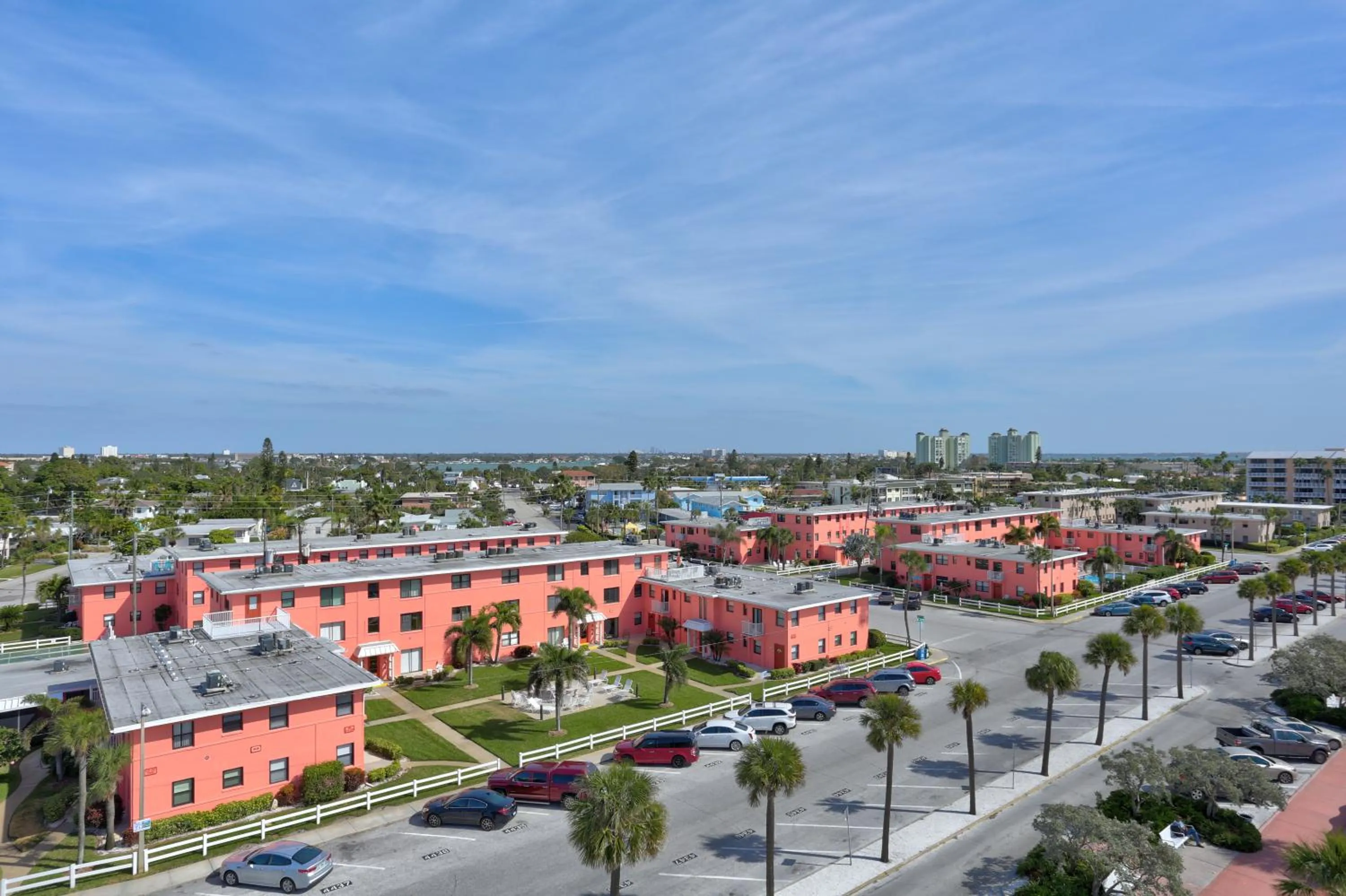 Property building in Gulf Winds Resort by Travel Resort Services