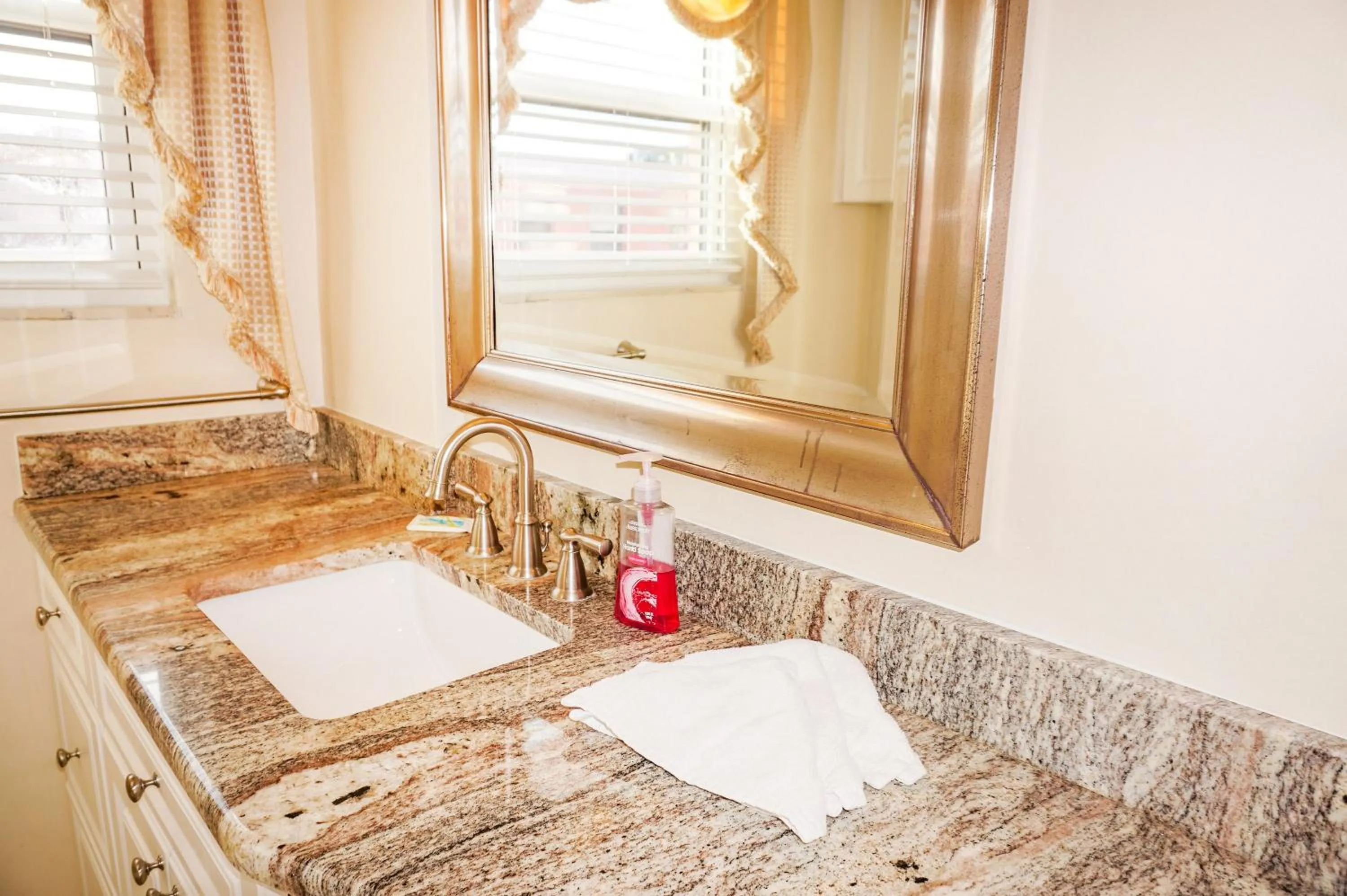 Bathroom in Gulf Winds Resort by Travel Resort Services