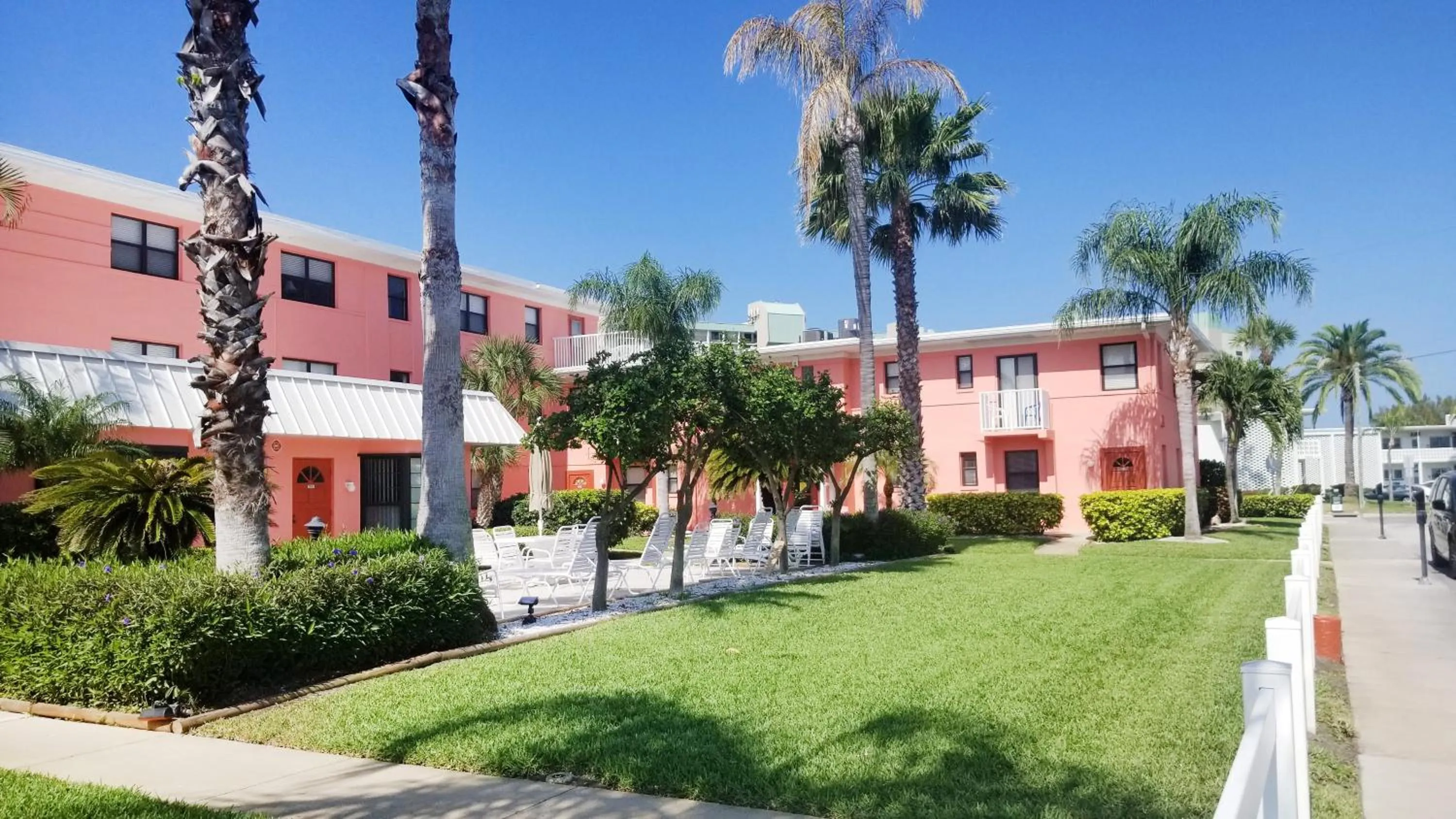 Facade/entrance in Gulf Winds Resort by Travel Resort Services