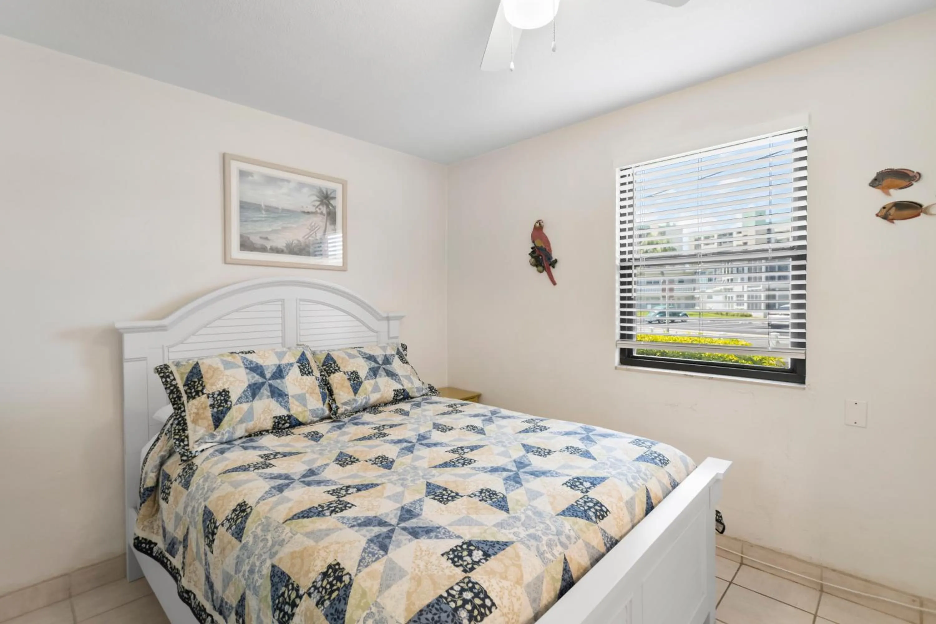 Bed in Gulf Winds Resort by Travel Resort Services