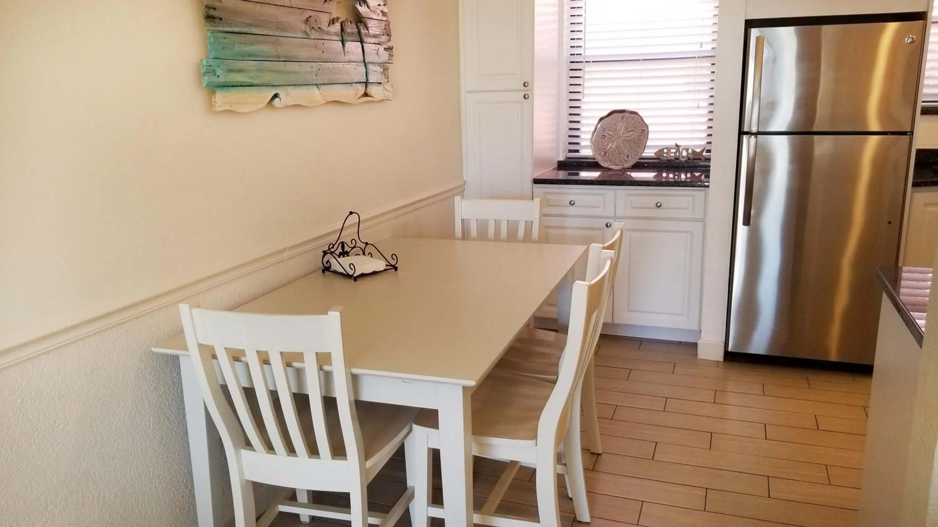 Dining area in Gulf Winds Resort by Travel Resort Services