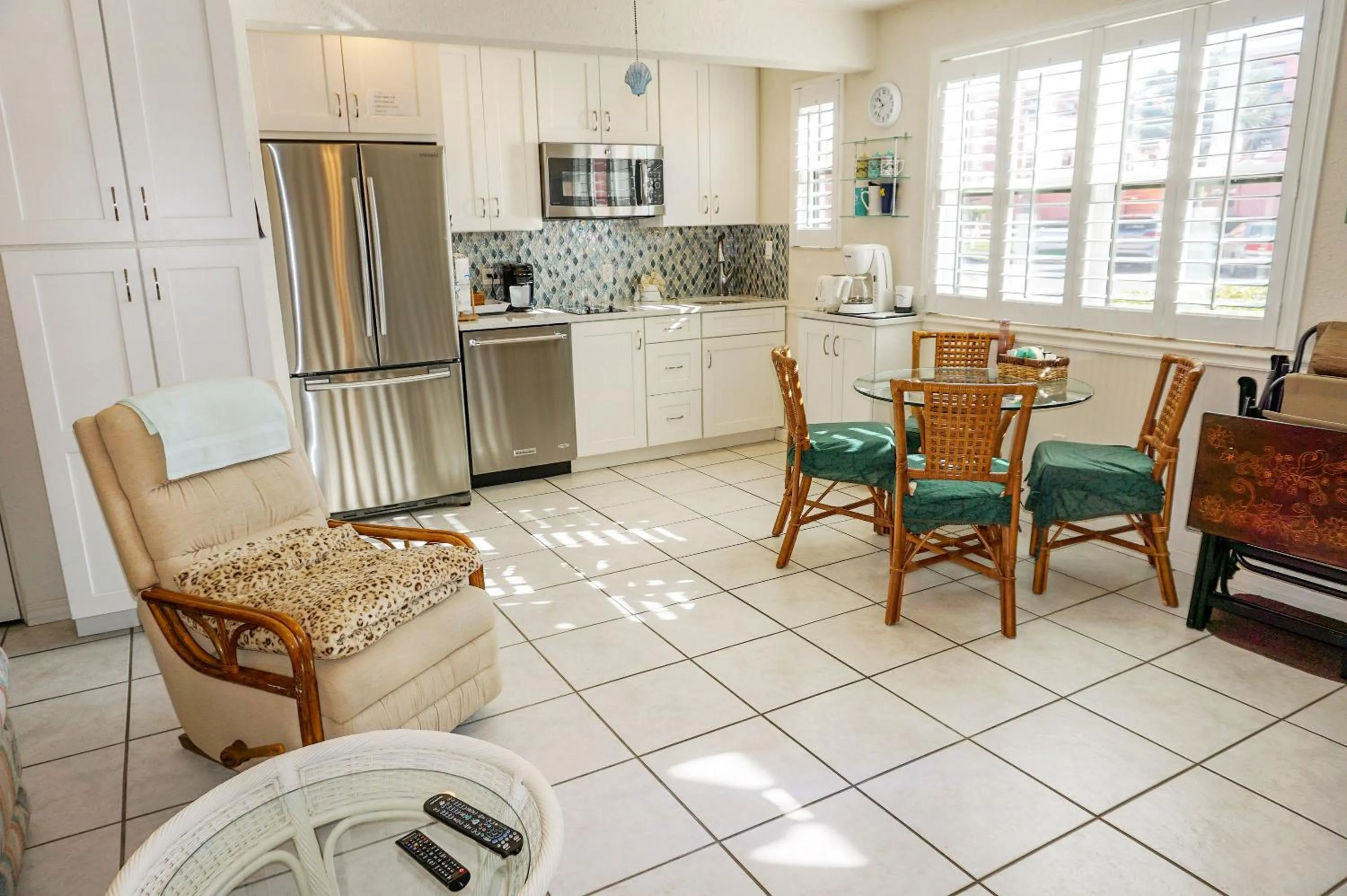 Dining area in Gulf Winds Resort by Travel Resort Services