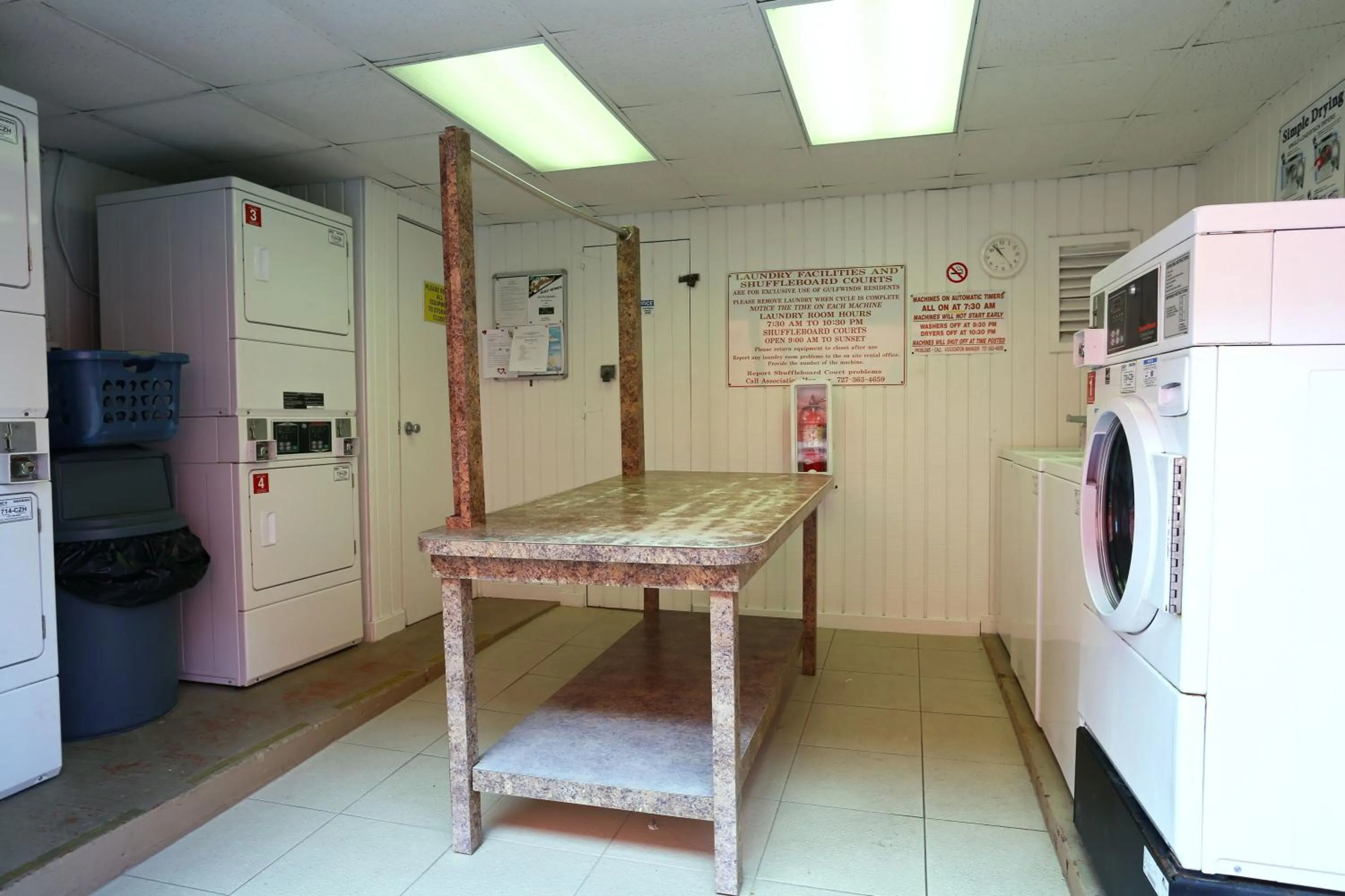 laundry in Gulf Winds Resort by Travel Resort Services