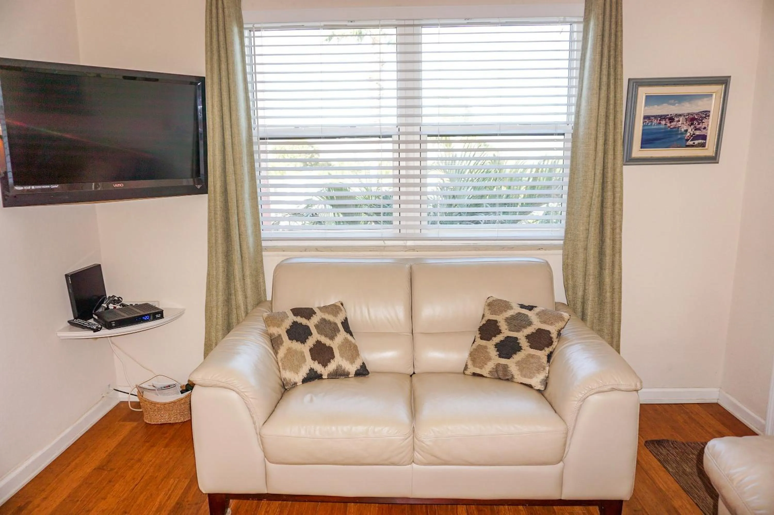 Living room in Gulf Winds Resort by Travel Resort Services