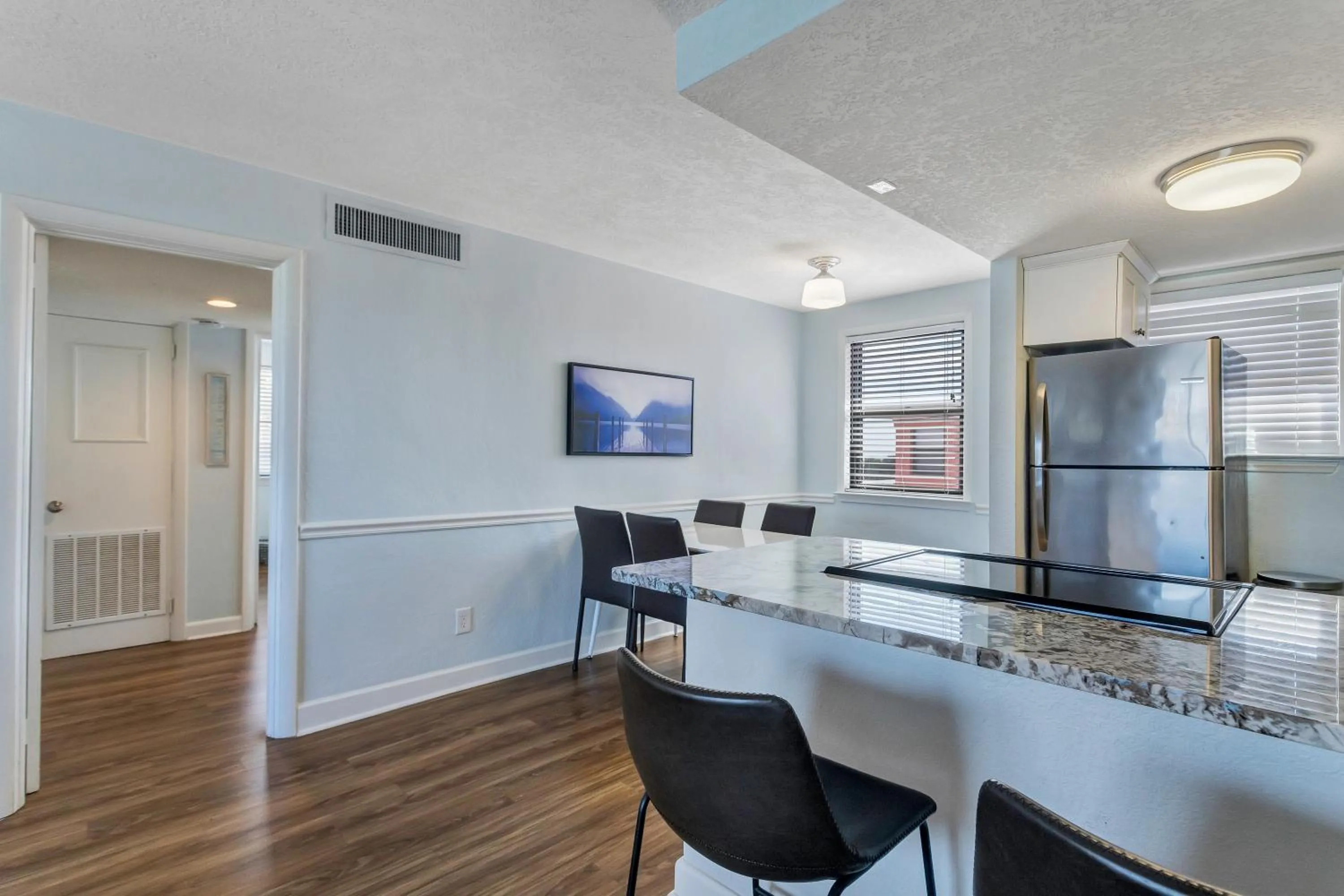 Kitchen or kitchenette in Gulf Winds Resort by Travel Resort Services