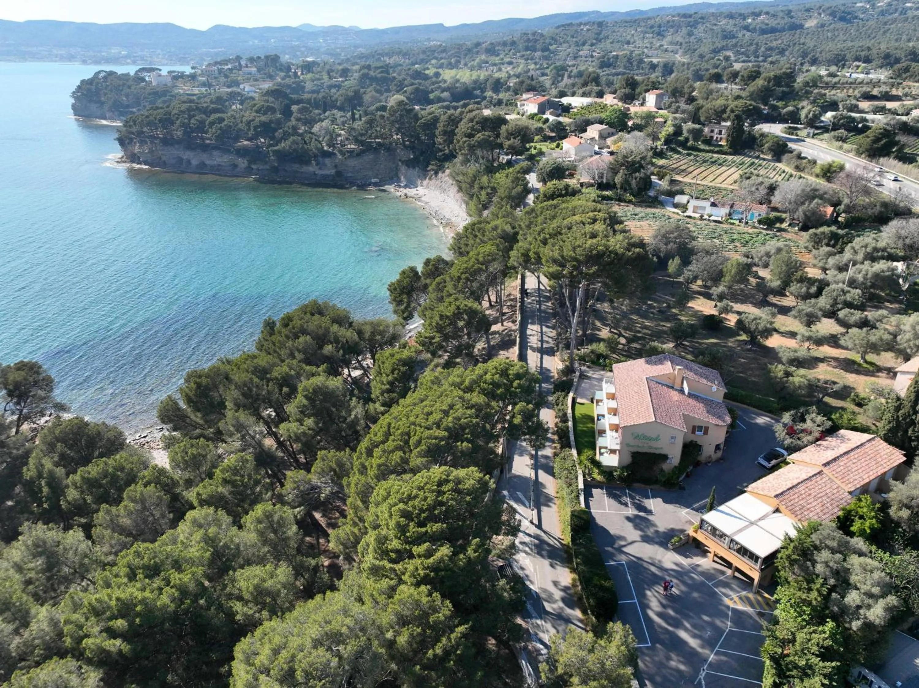 Bird's eye view in Hôtel Corniche du Liouquet