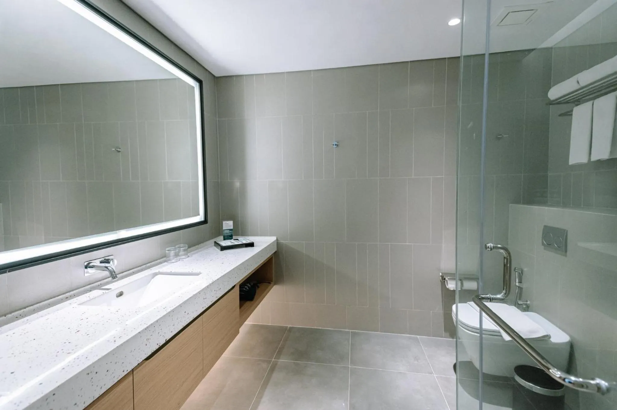 Bathroom in Holiday Inn Lampung Bukit Randu by IHG