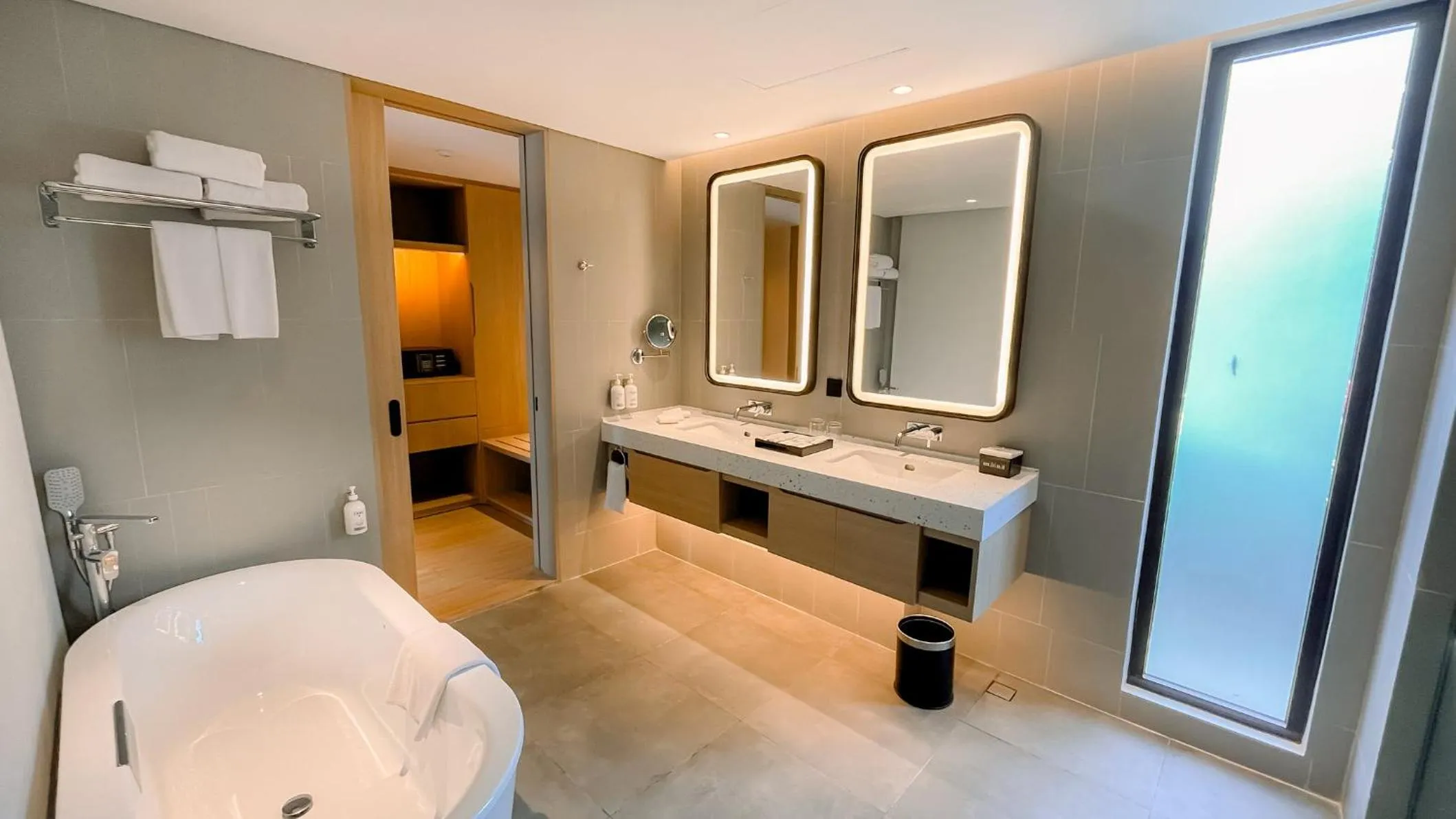 Bathroom in Holiday Inn Lampung Bukit Randu by IHG