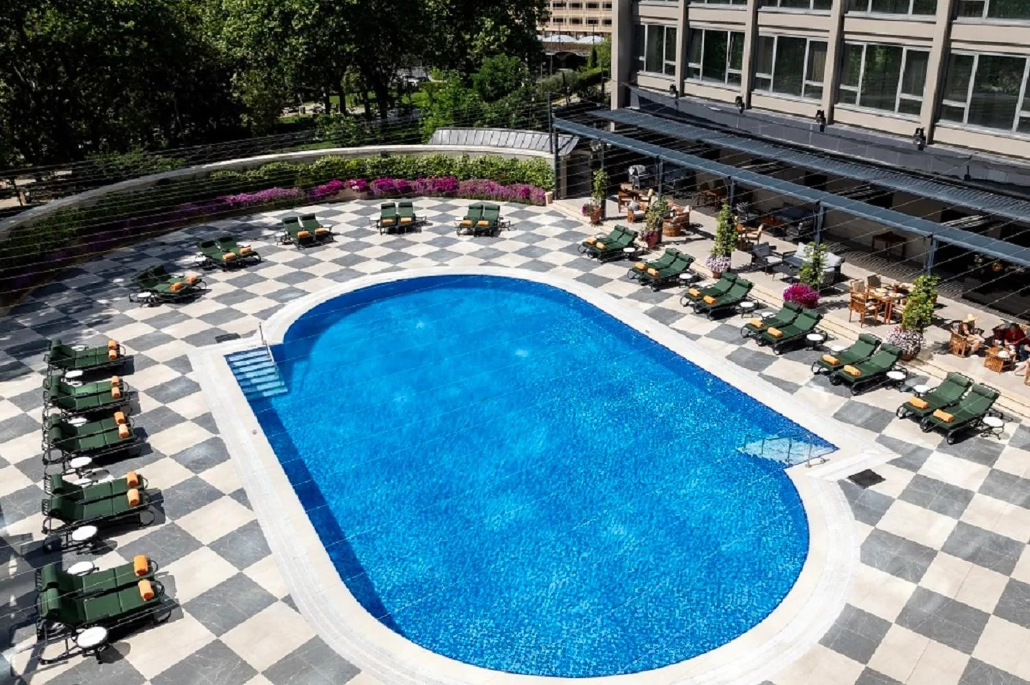Swimming pool in InterContinental Istanbul by IHG