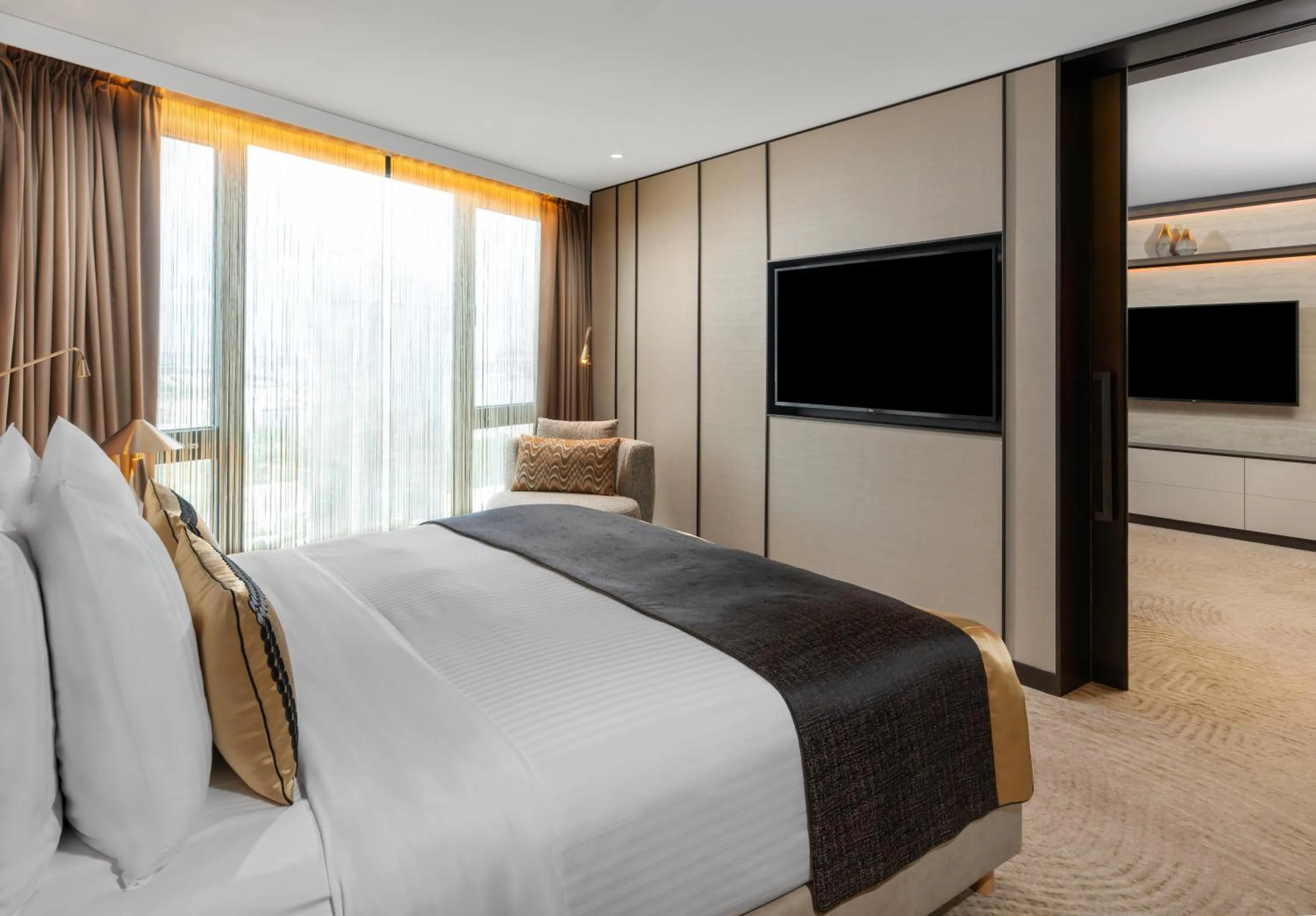 Bed in InterContinental Istanbul by IHG