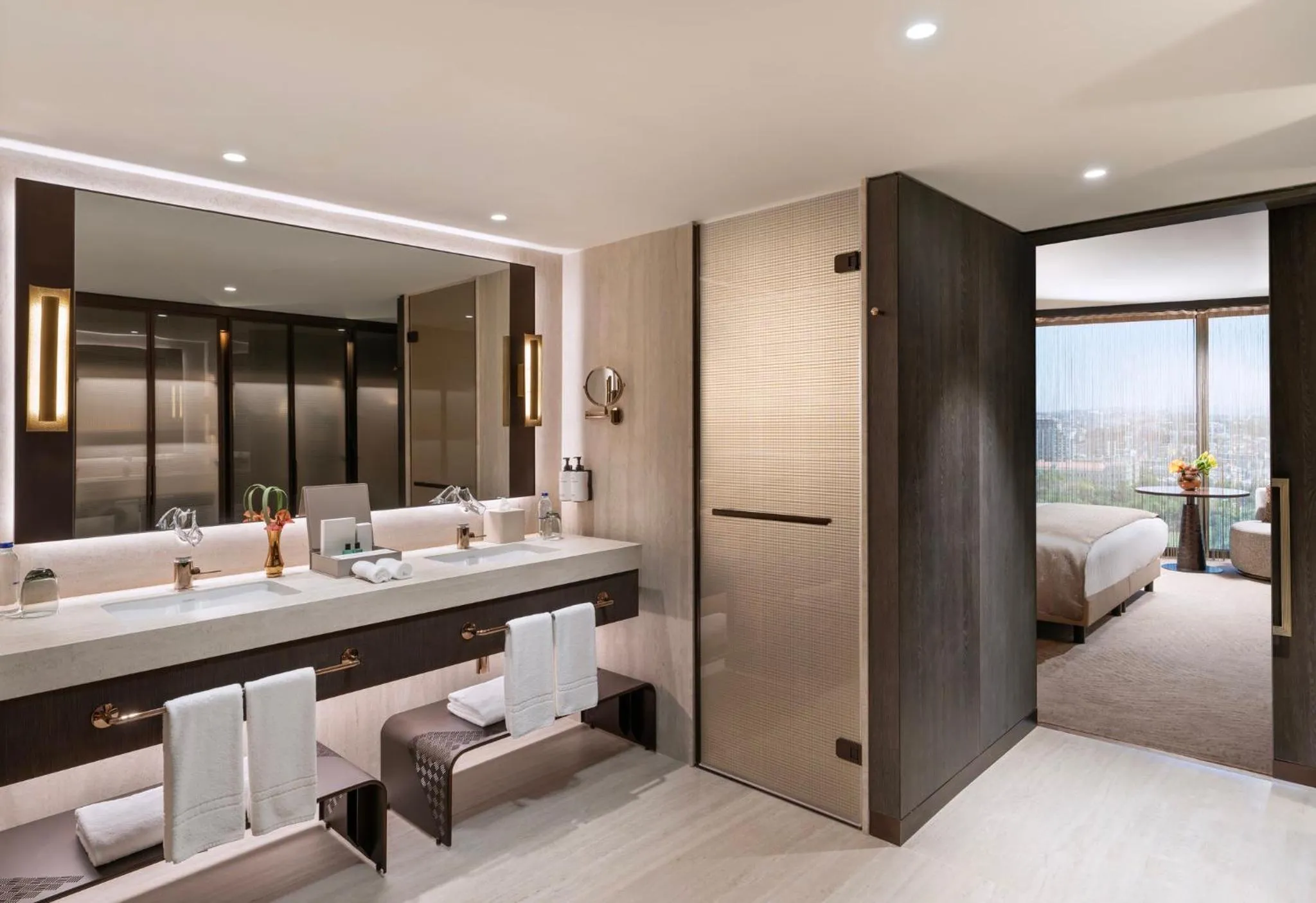 Bathroom, Bed in InterContinental Istanbul by IHG