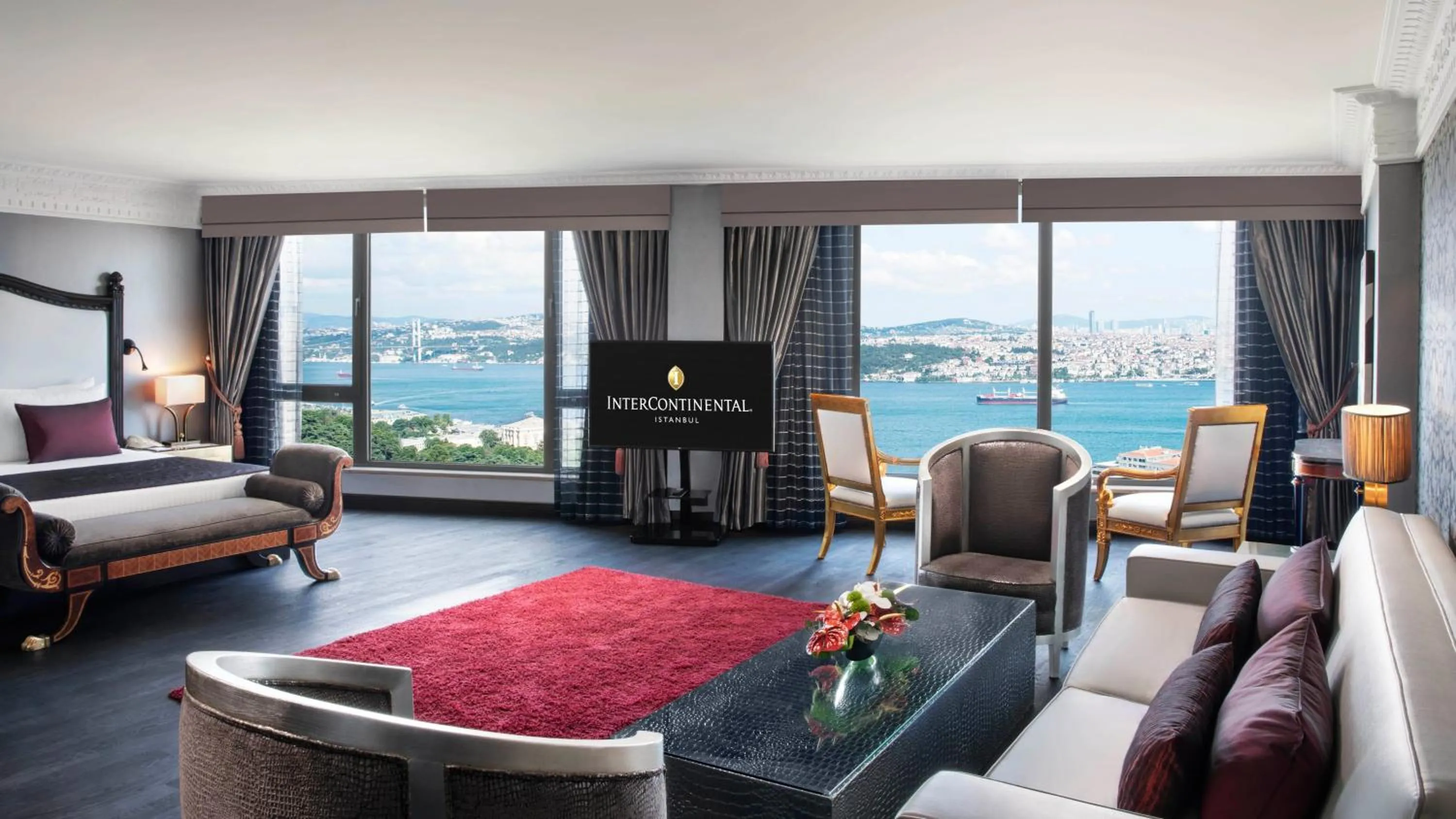 Bedroom in InterContinental Istanbul by IHG