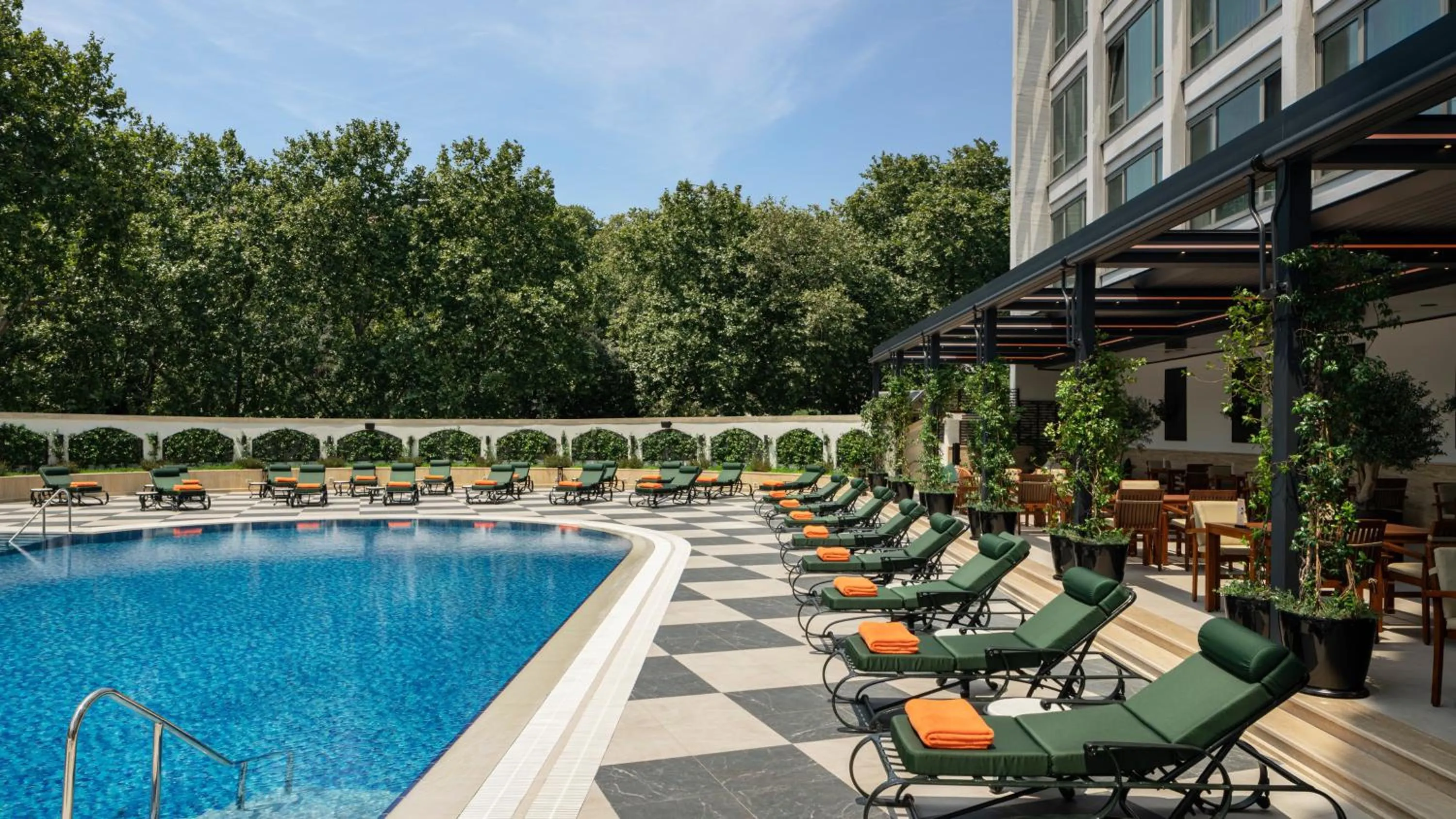 Swimming pool in InterContinental Istanbul by IHG