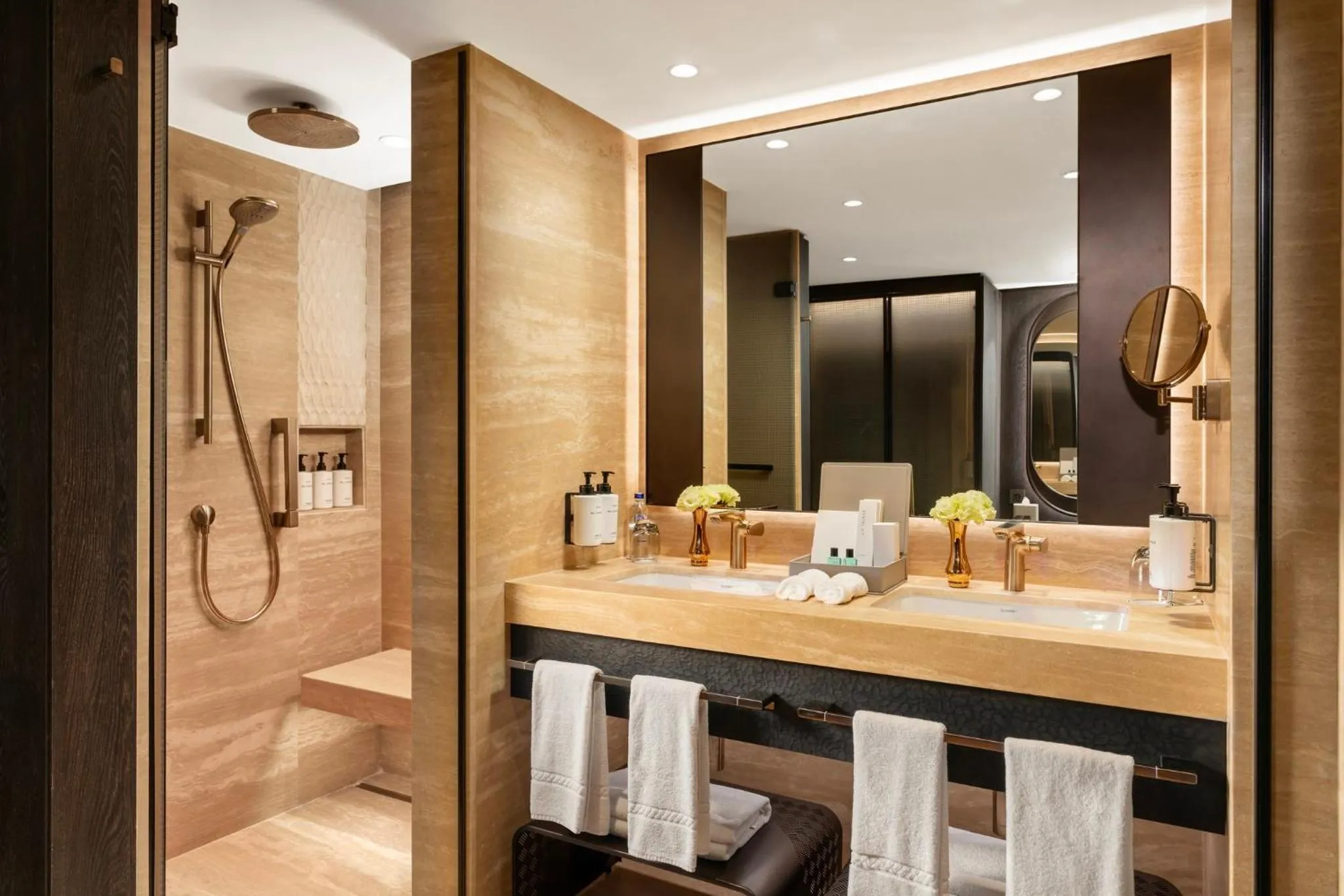 Bathroom in InterContinental Istanbul by IHG