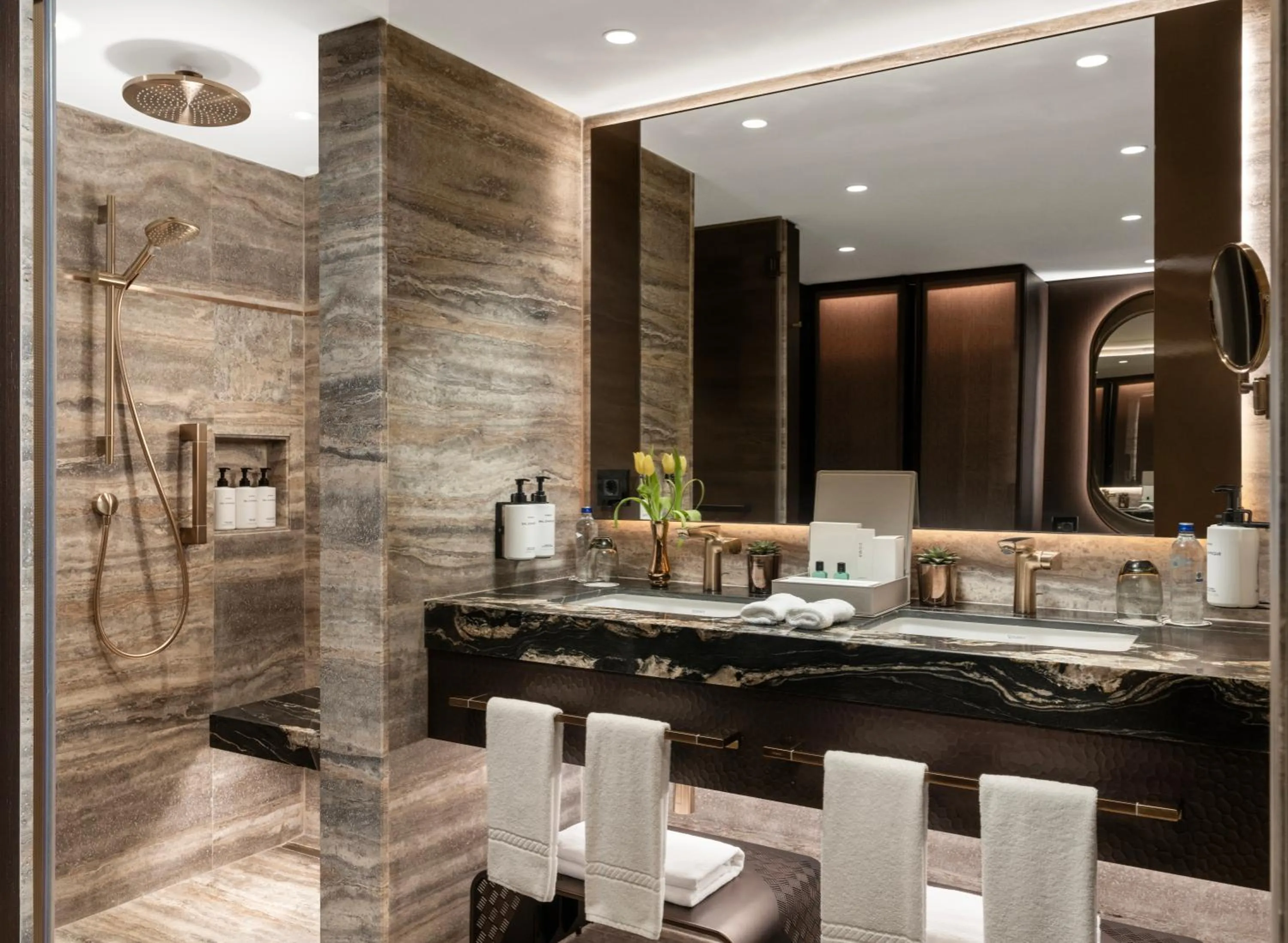 Shower in InterContinental Istanbul by IHG