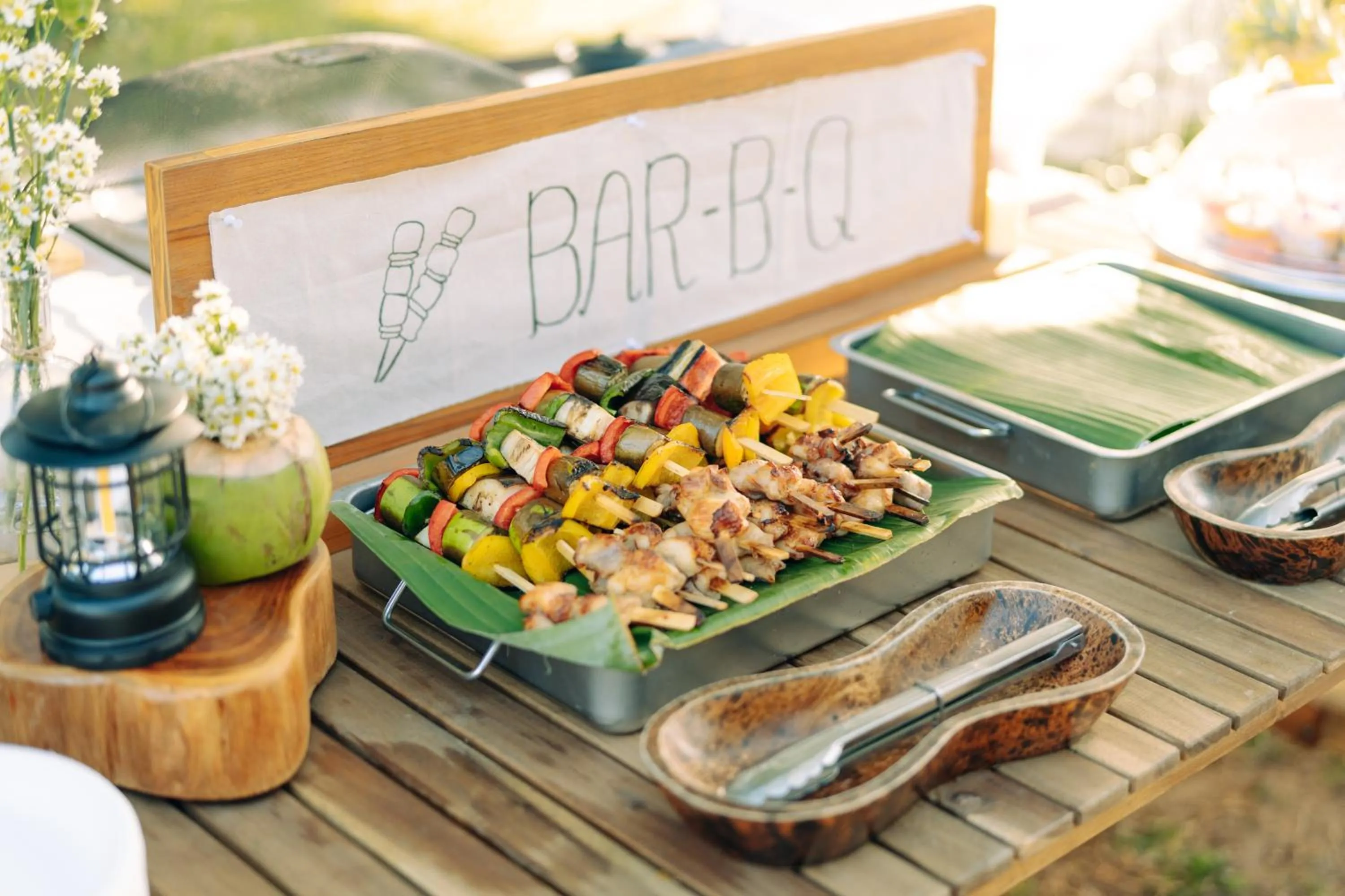 BBQ facilities in The Mangrove Phuket by Blu Monkey
