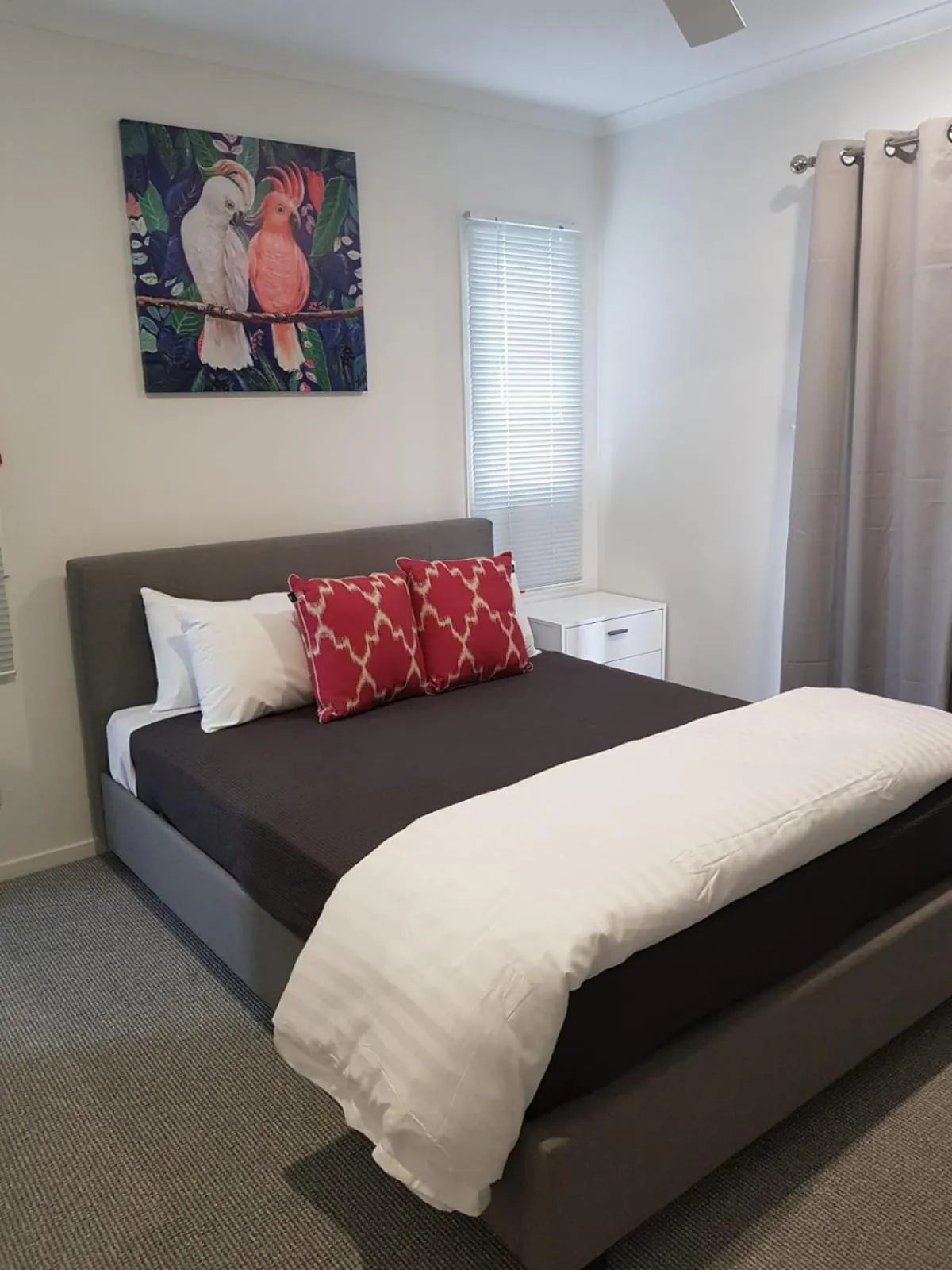 Bedroom, Bed in Moby Dick Waterfront Resort Motel