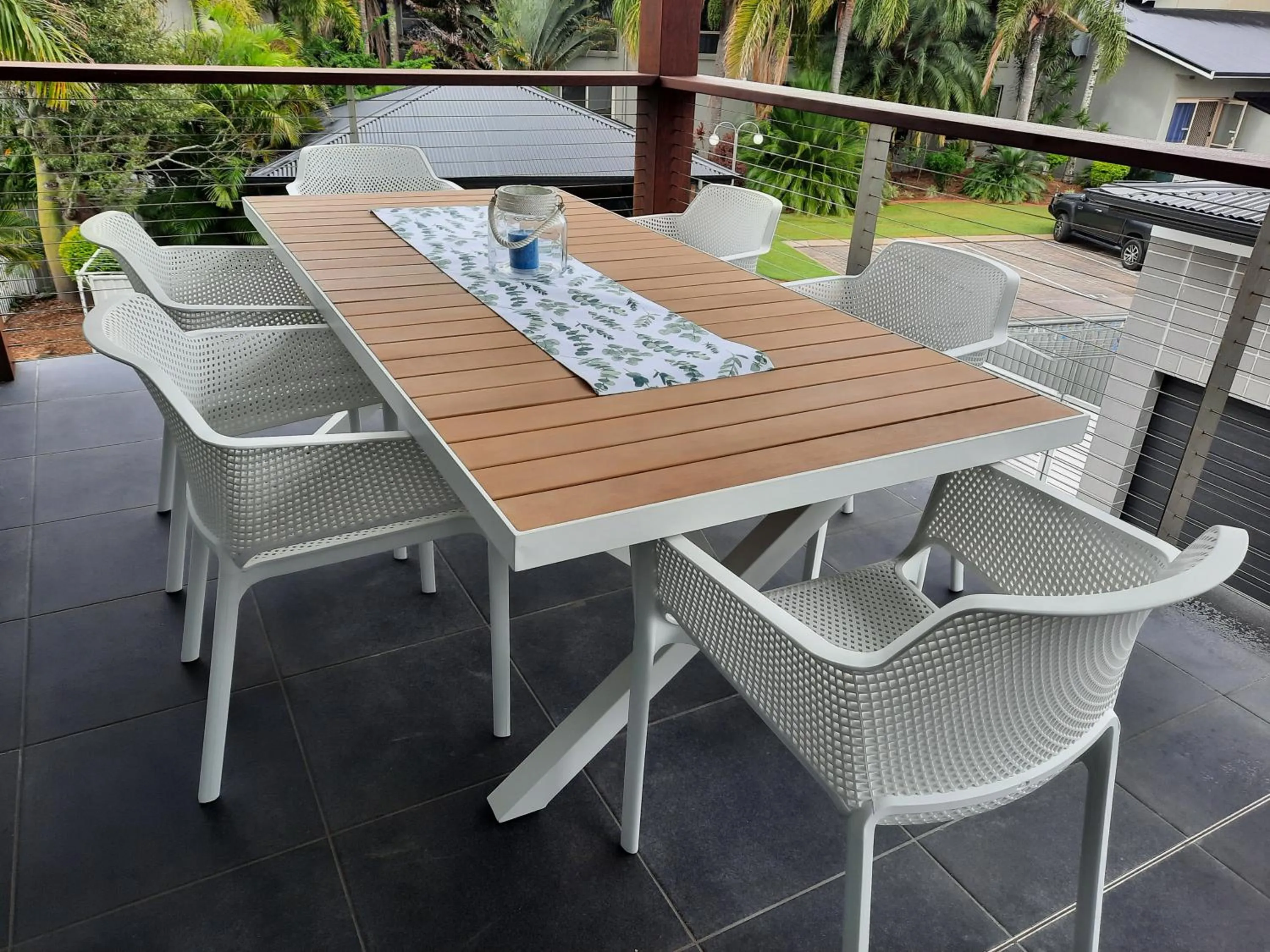 Balcony/Terrace in Moby Dick Waterfront Resort Motel