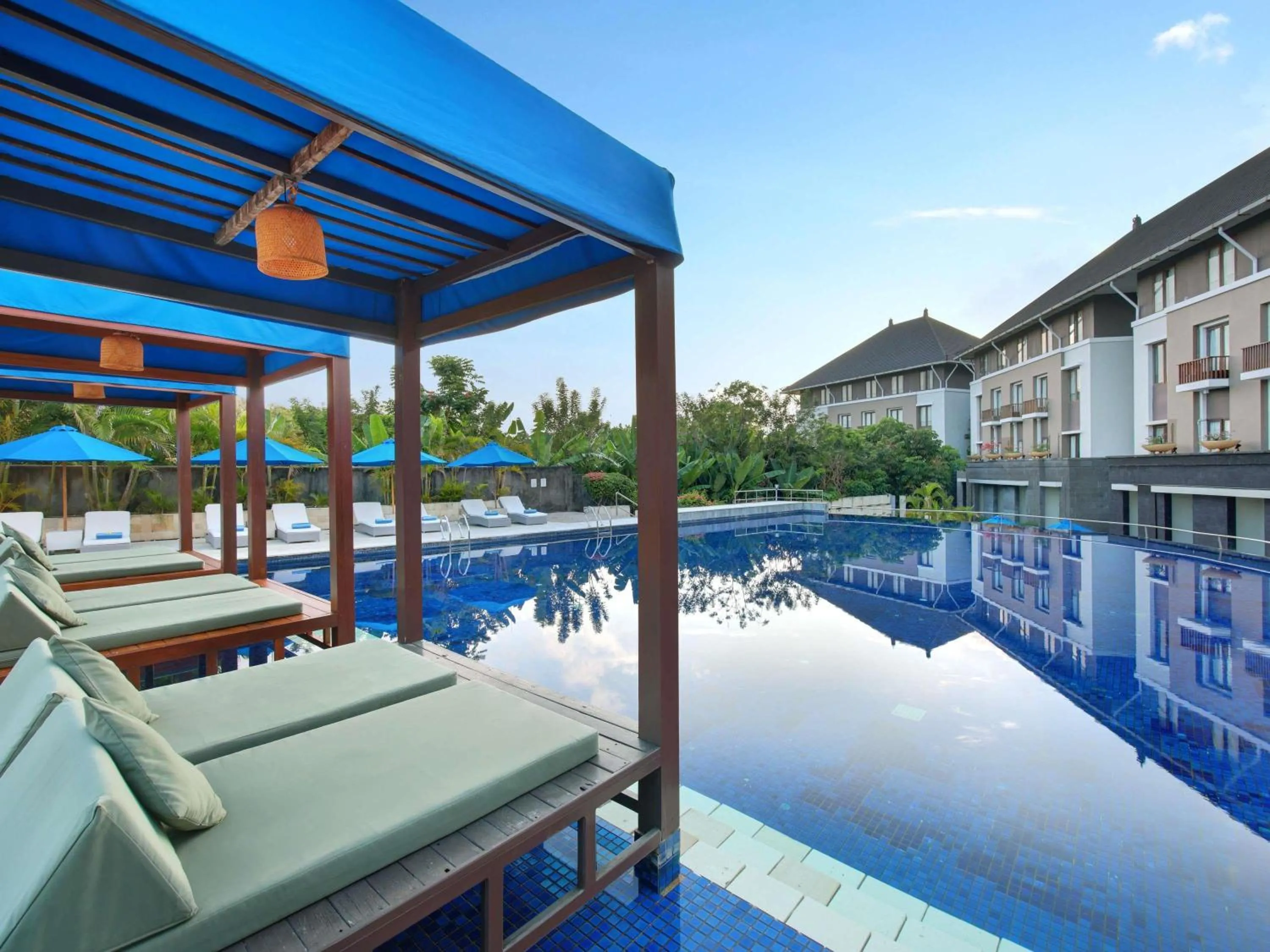 Pool view in Mercure Bali Nusa Dua