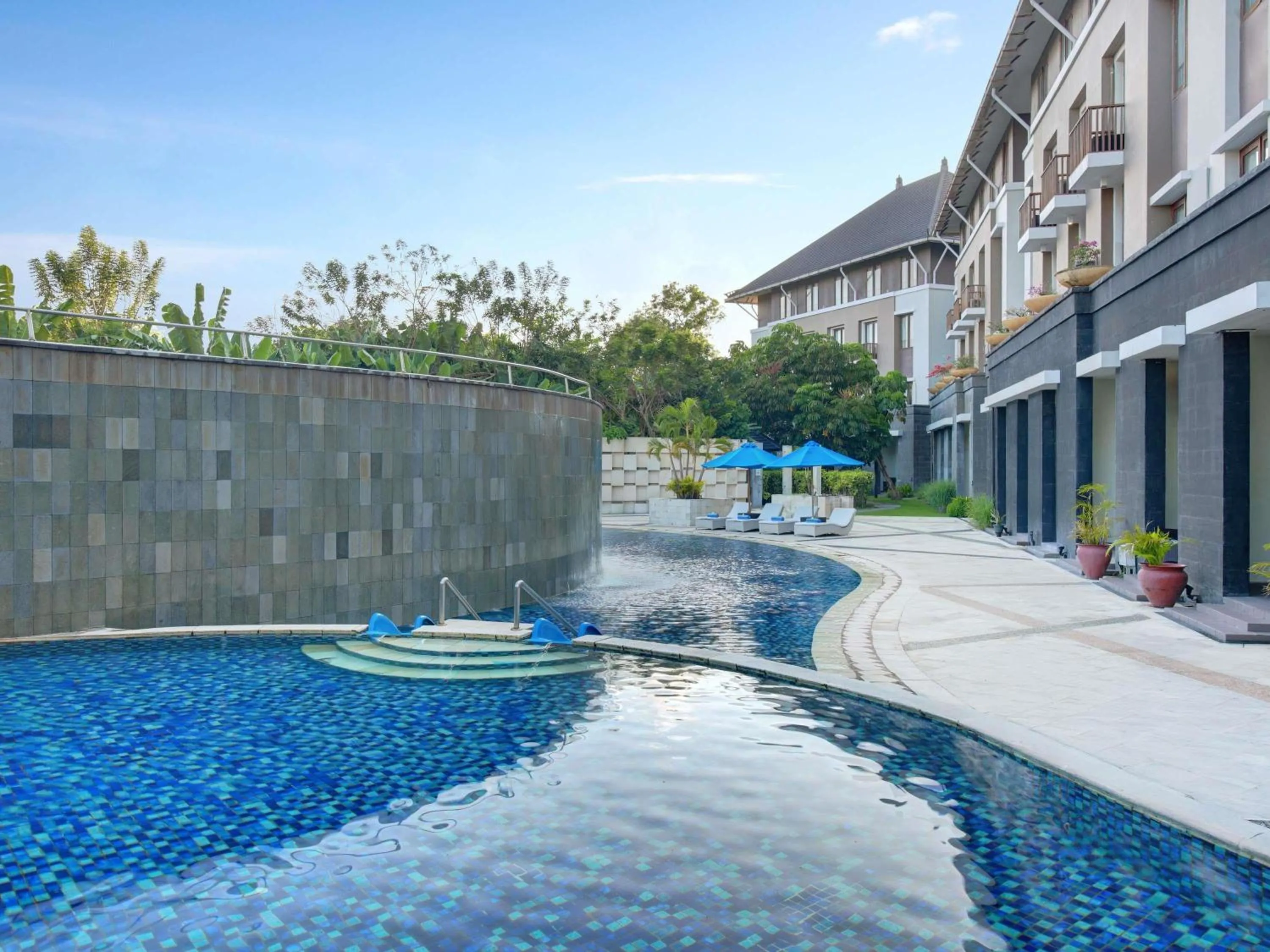 Pool view in Mercure Bali Nusa Dua