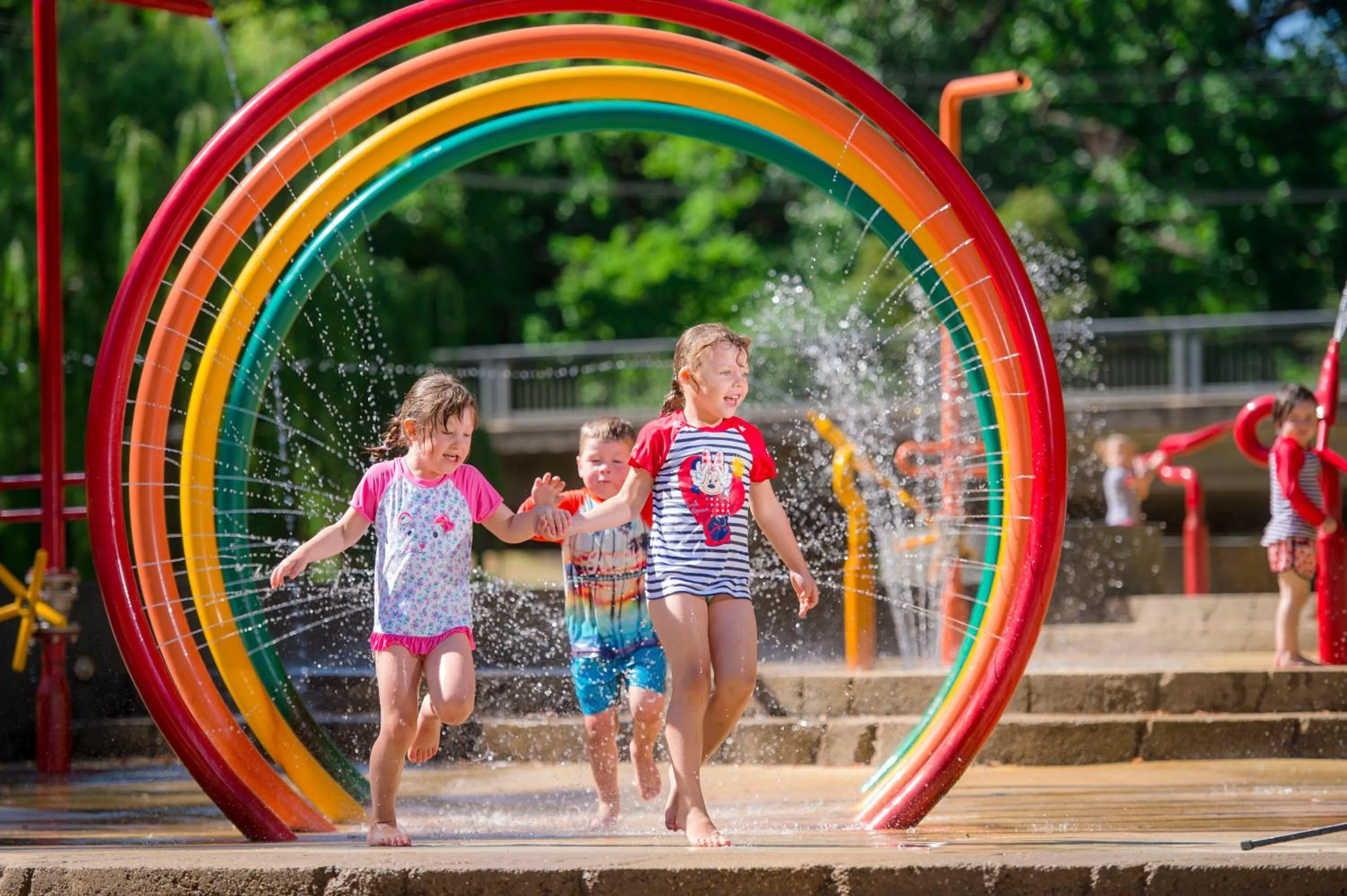 Aqua park in Goldfield Holiday Units