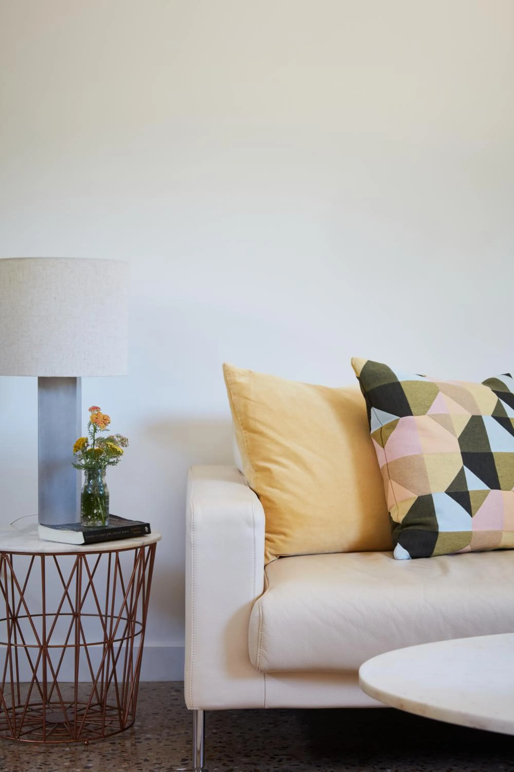 Living room in Goldfield Holiday Units