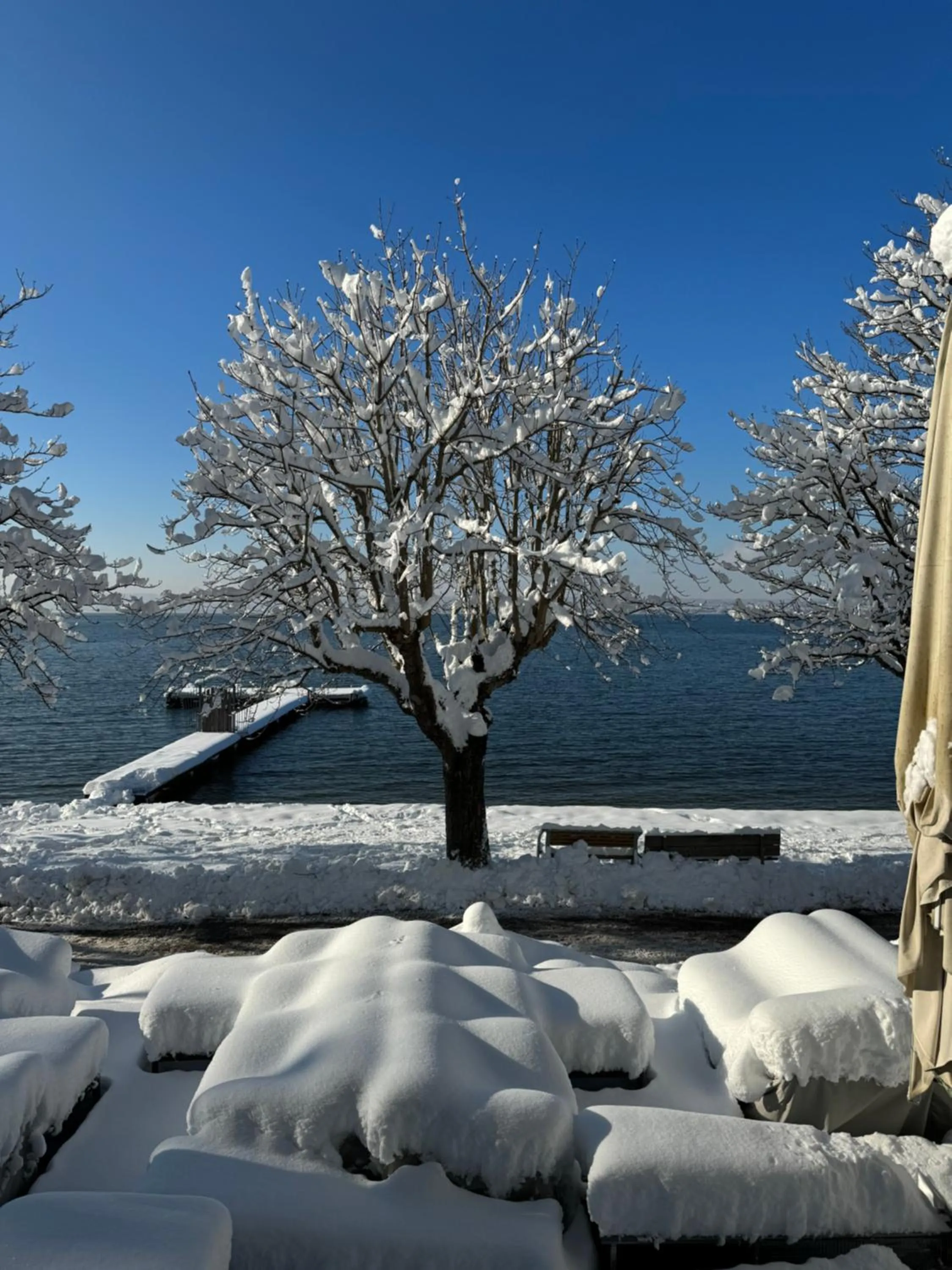 Winter in Ammersee-Hotel
