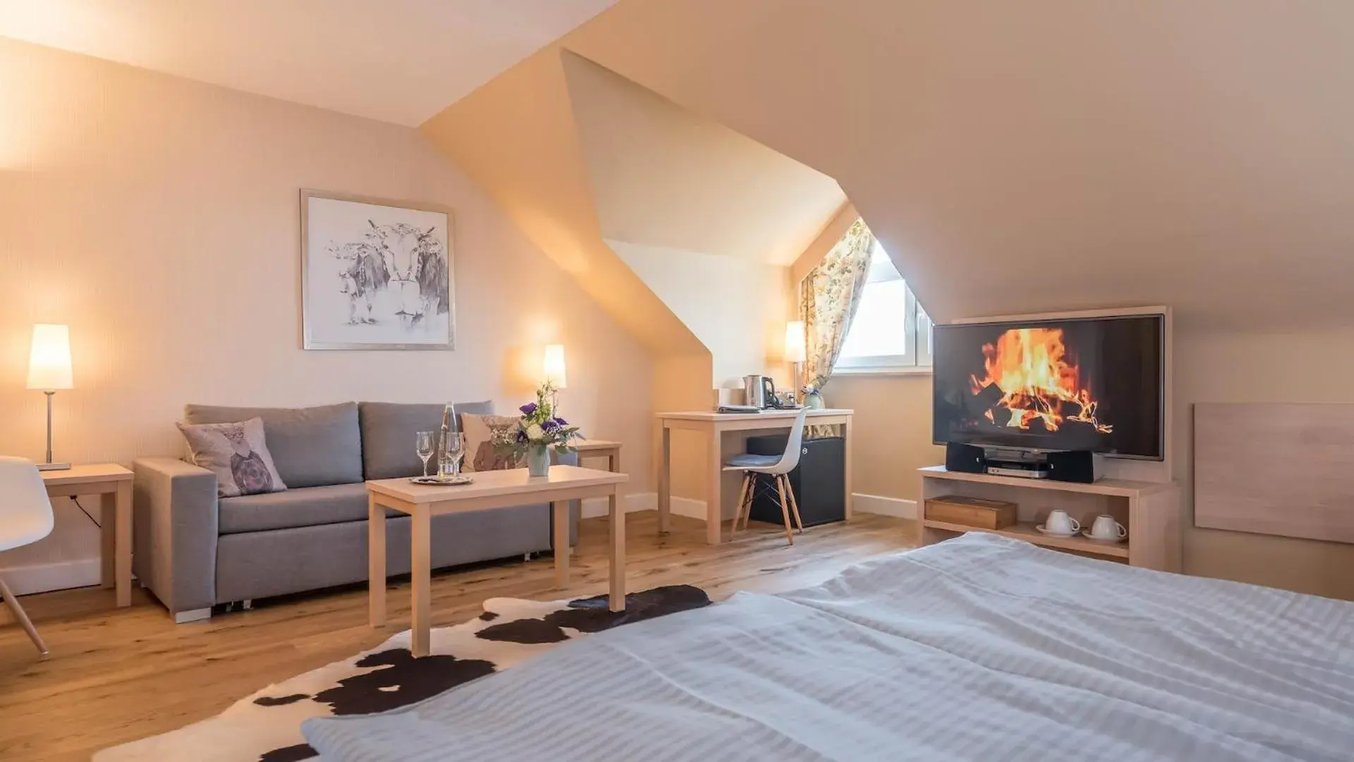 Comfort Double Room in Ammersee-Hotel Comfort Double Room in Ammersee-Hotel