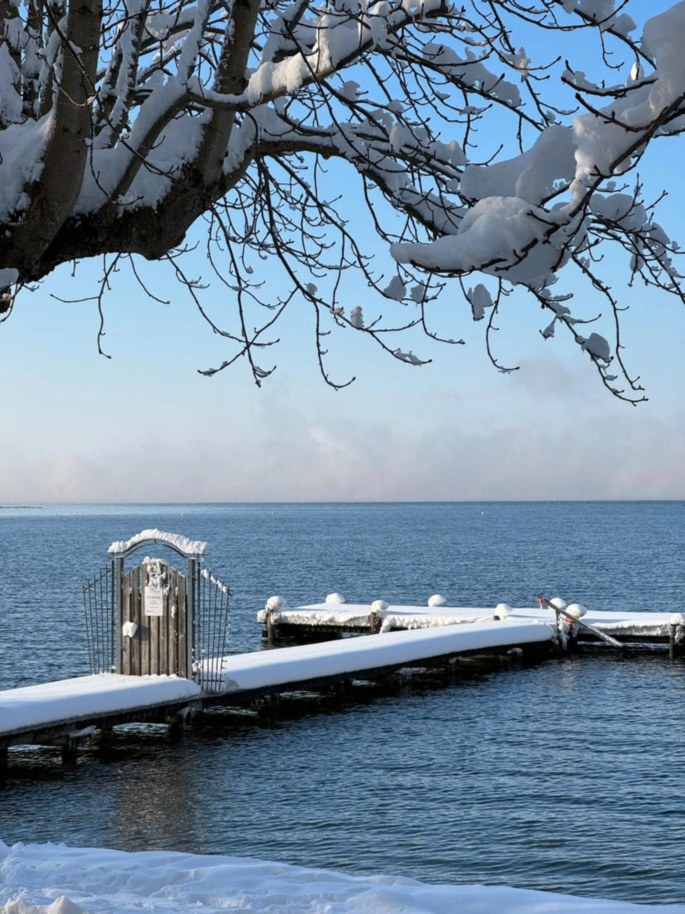 Winter in Ammersee-Hotel
