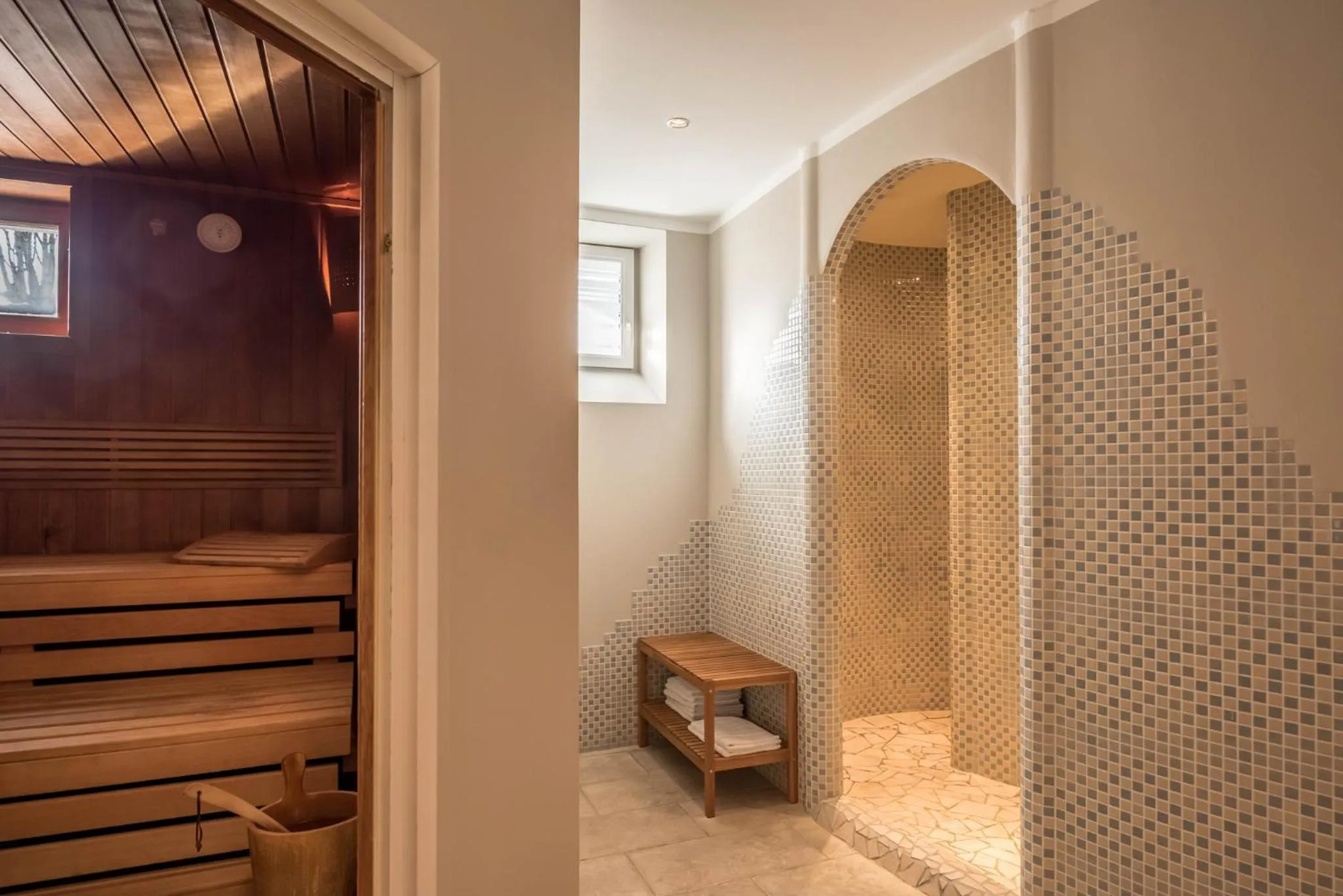 Sauna in Ammersee-Hotel