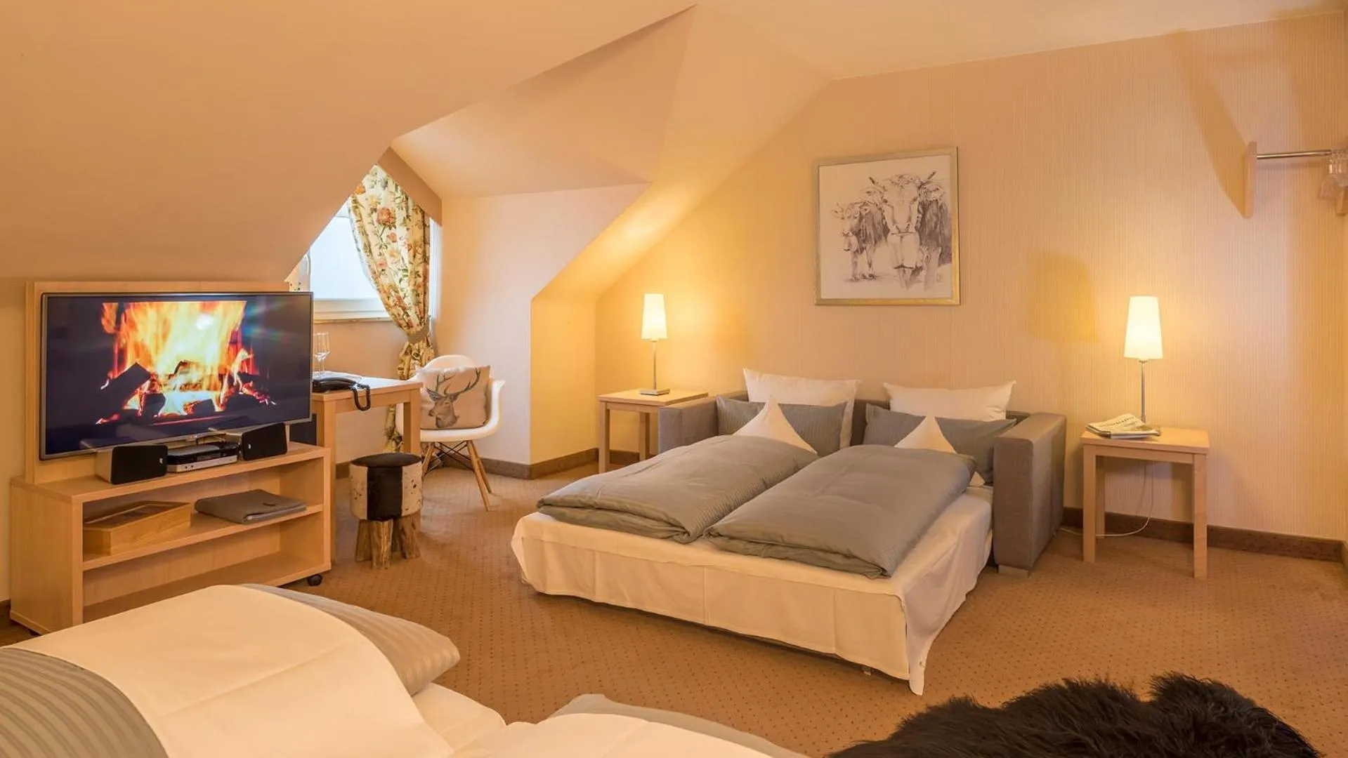 Photo of the whole room in Ammersee-Hotel