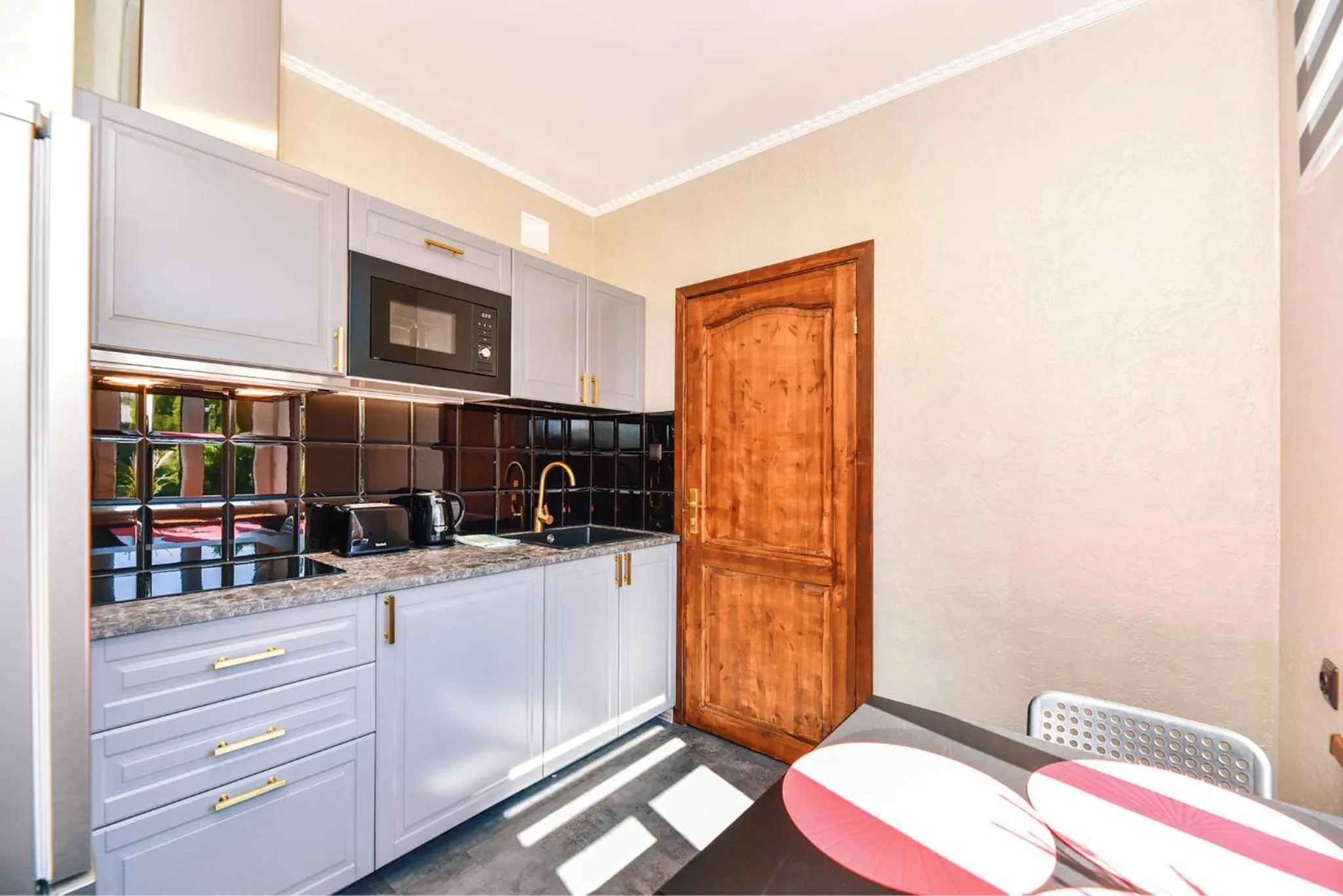 Kitchen or kitchenette in Dzintari