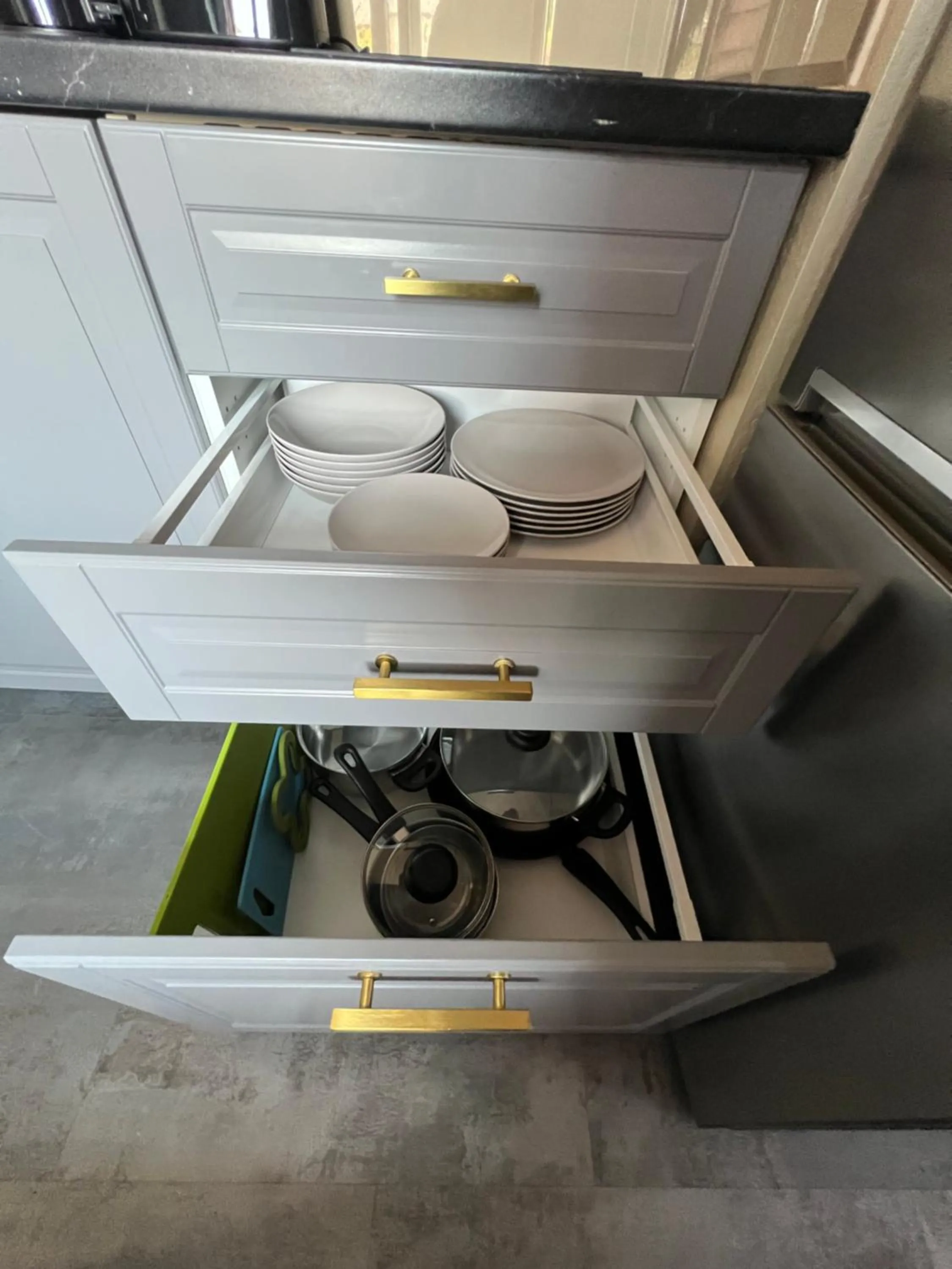 Kitchen or kitchenette in Dzintari