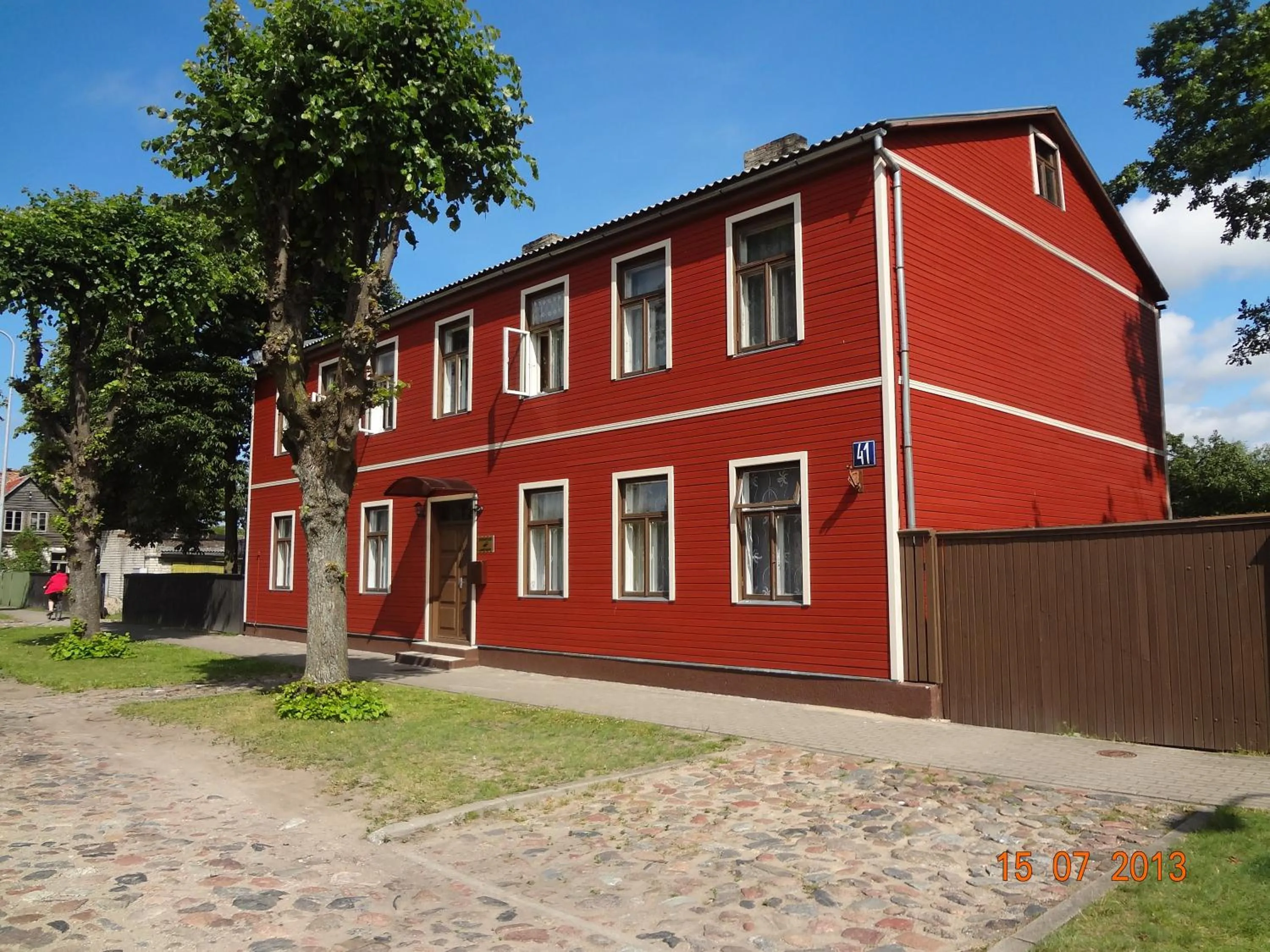 Facade/entrance in Dzintari