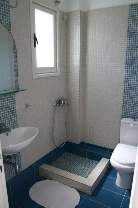 Bathroom in Hotel Minoa