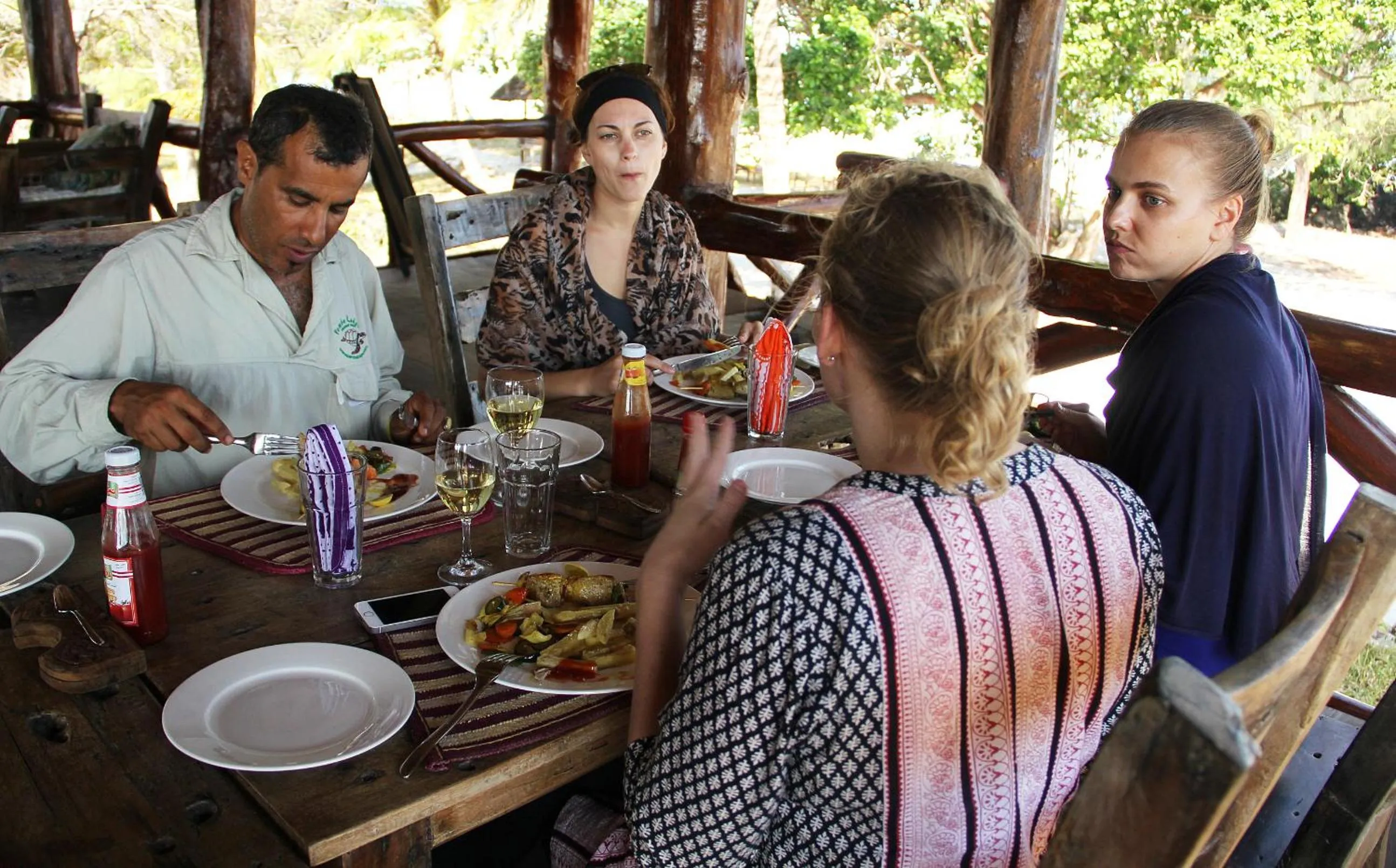 Restaurant/places to eat in Pemba Eco Lodge