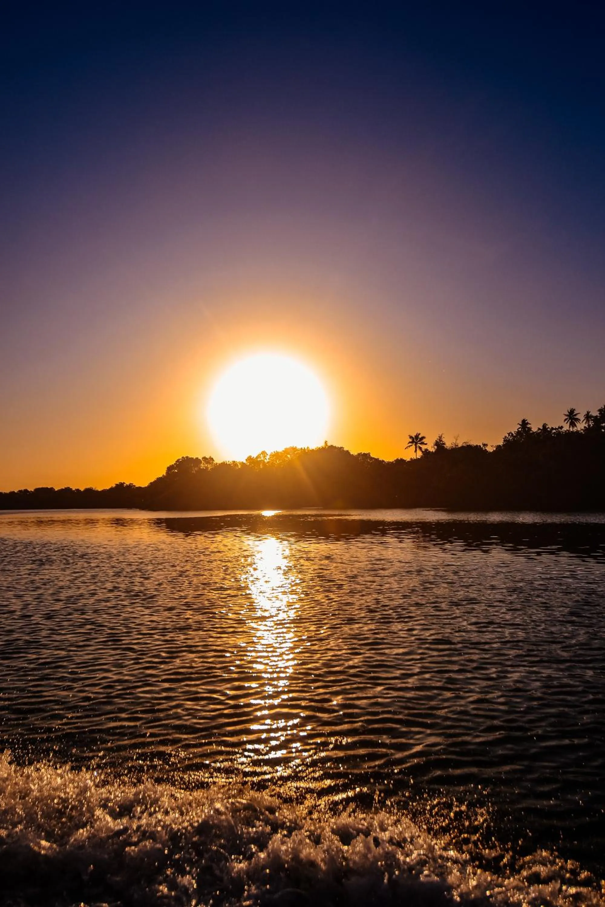 Sunset in Pemba Eco Lodge