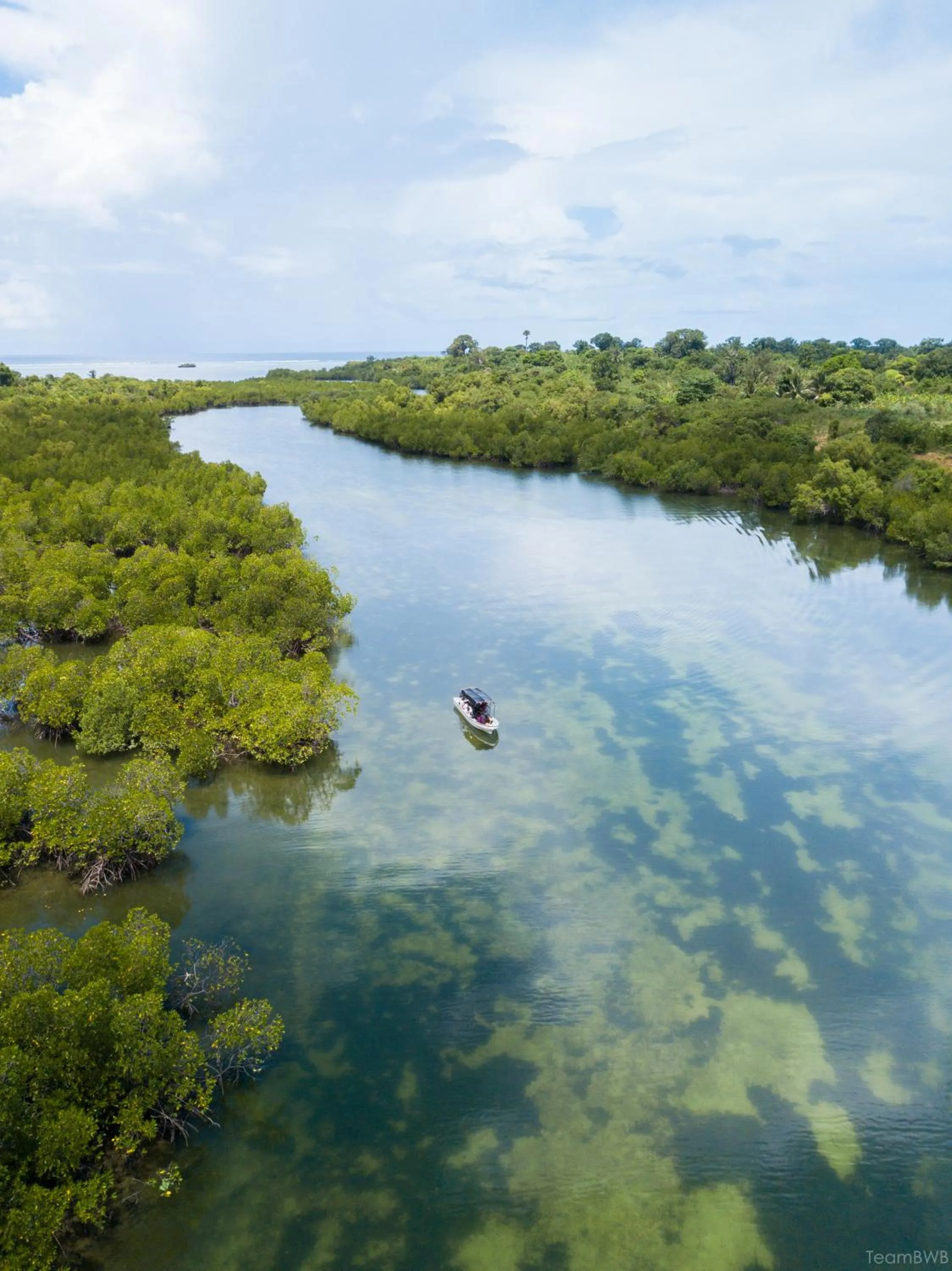 Natural landscape in Pemba Eco Lodge