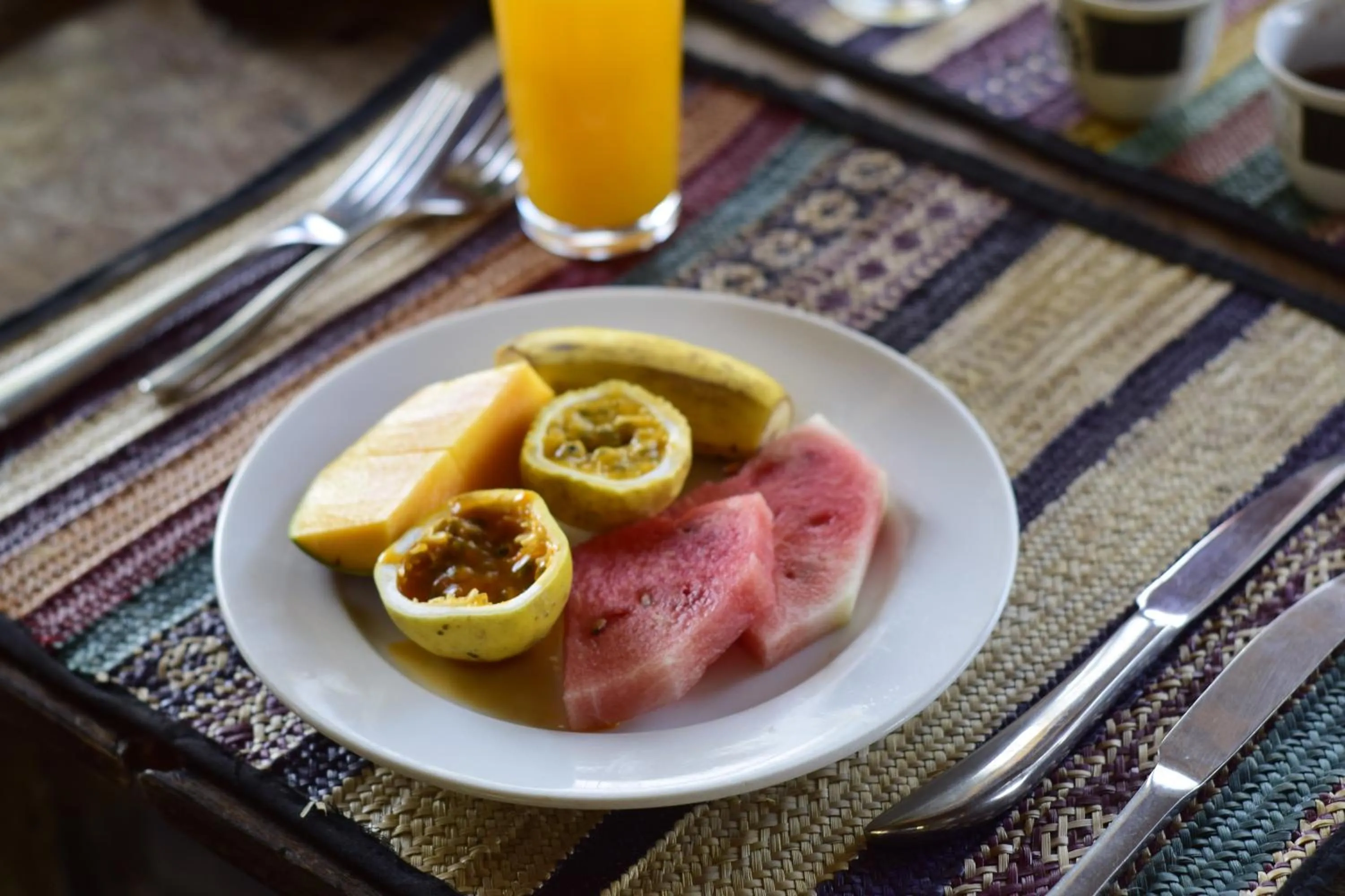 Breakfast in Pemba Eco Lodge
