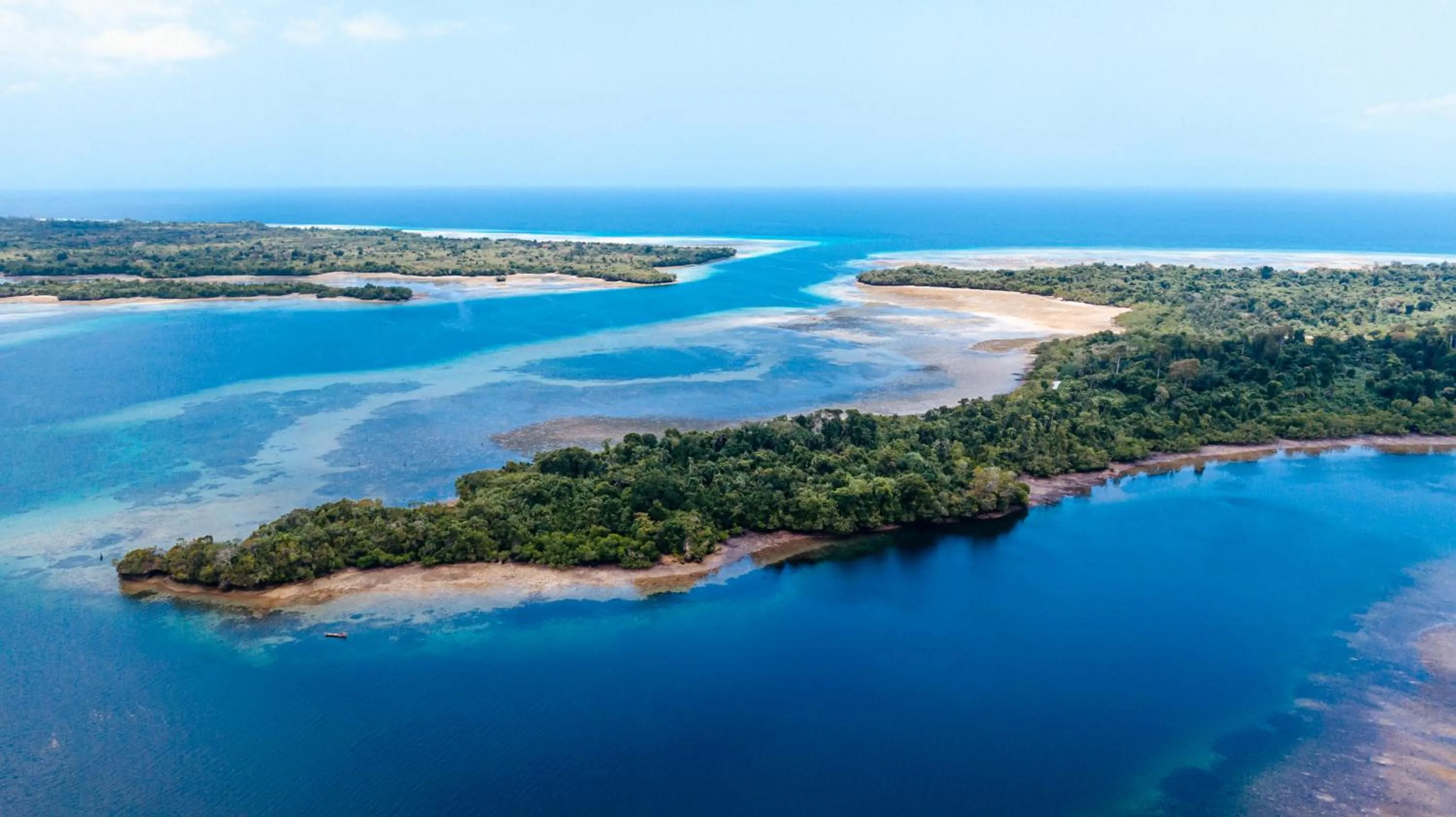 Natural landscape in Pemba Eco Lodge