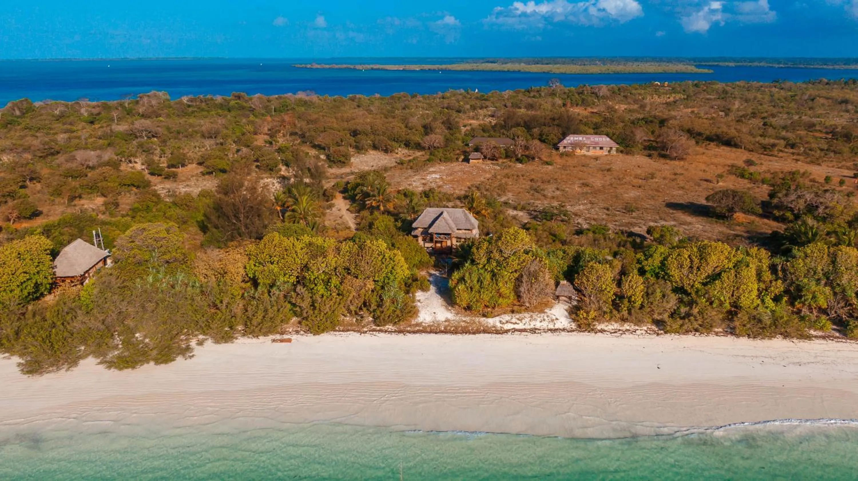 Natural landscape in Pemba Eco Lodge